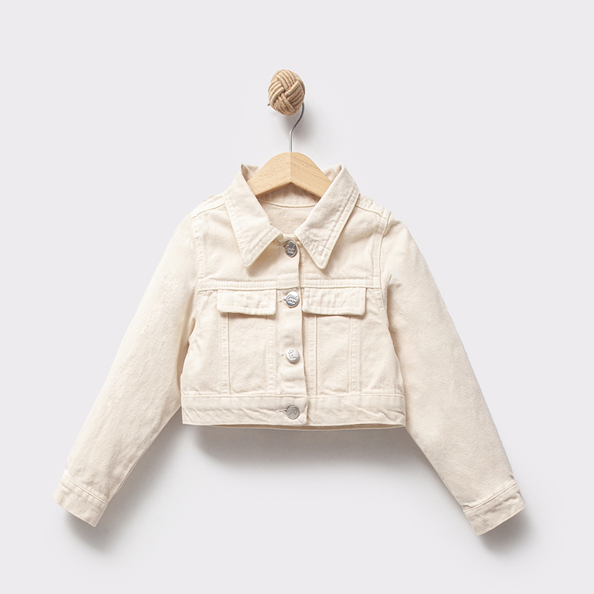 KIZ ÇOCUK 5-8 YAŞ HAM KOT CEKET