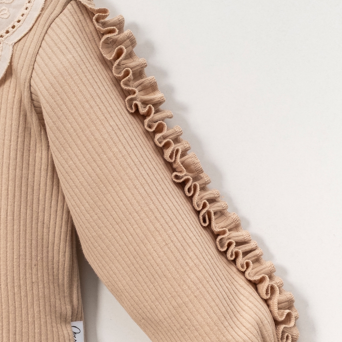 KIZ ÇOCUK 1-4 YAŞ DANTEL YAKALI SWEAT 