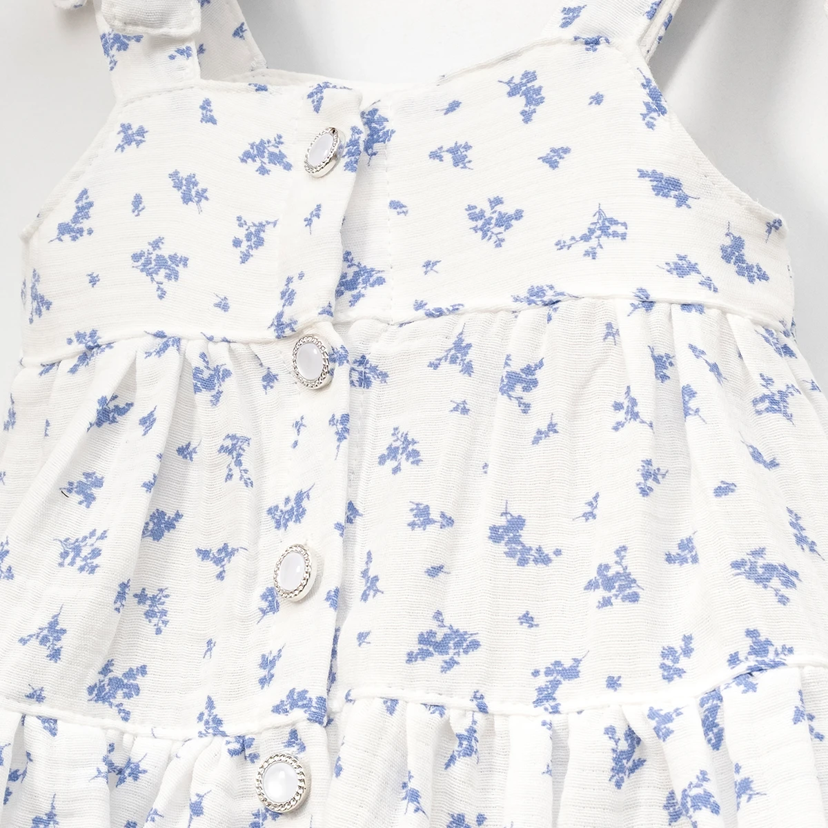 GIRLS 1-4 YEARS OLD COTTON MUSLIN DRESS -