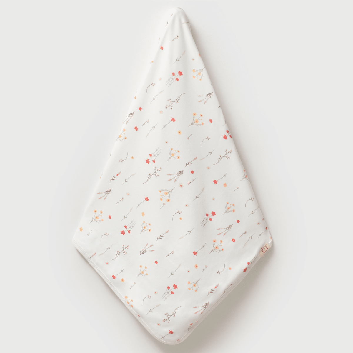 FLORAL ÇİÇEK DESENLİ 100 PAMUK BEBEK BATTANİYESİ - RENKLİ