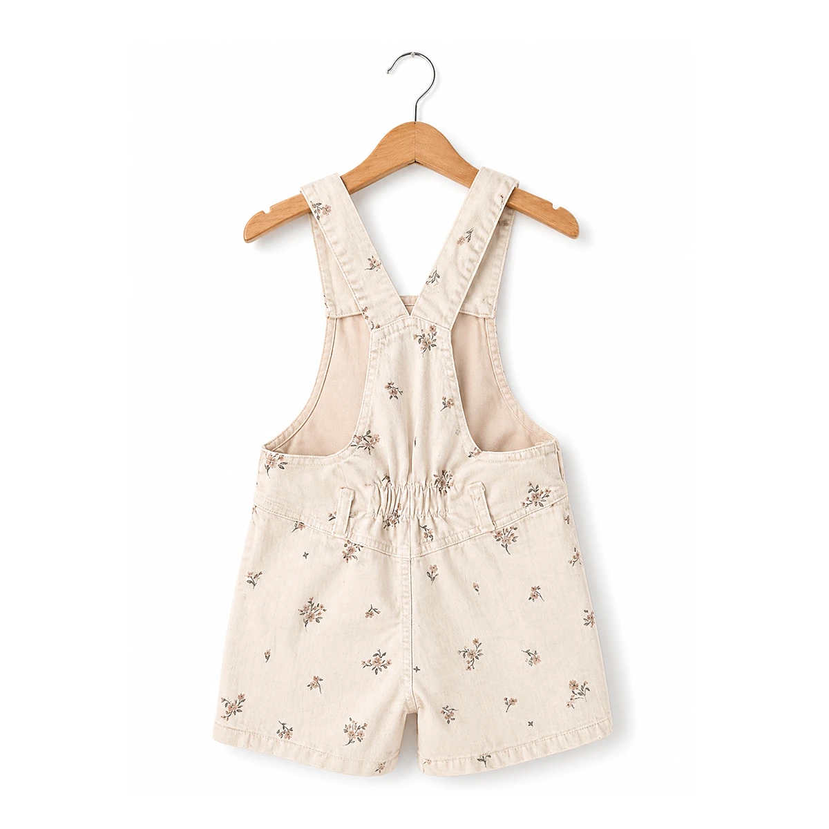 KIZ ÇOCUK 1-4 YAŞ BASKILI HAM ŞORT SALOPET