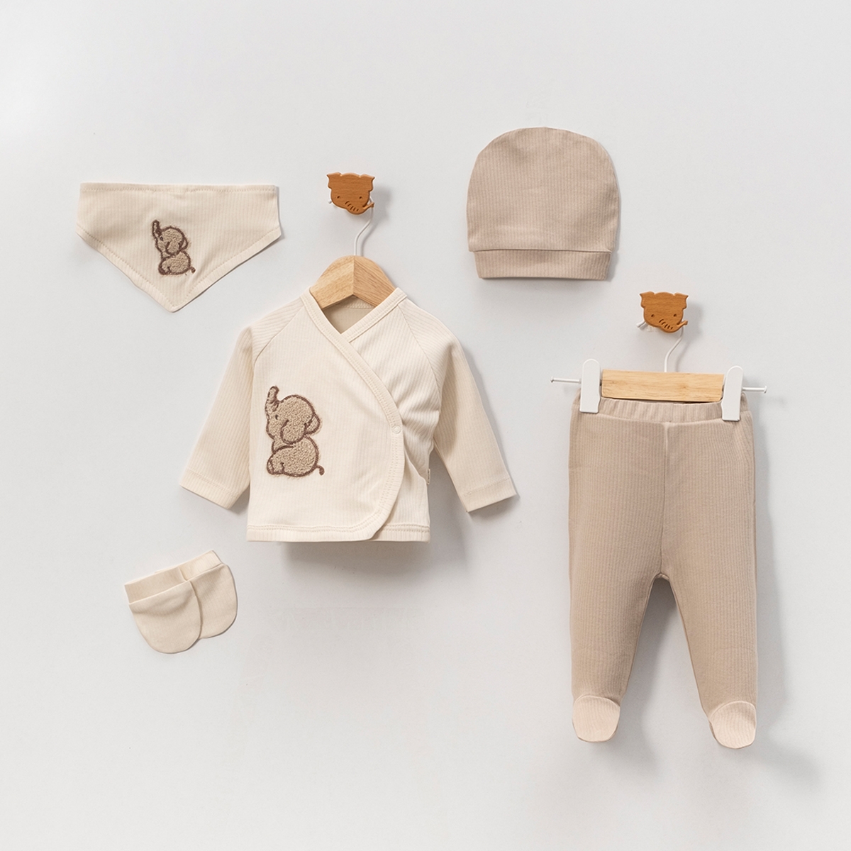 ERKEK BEBEK YENİDOĞAN 5 Lİ SET 