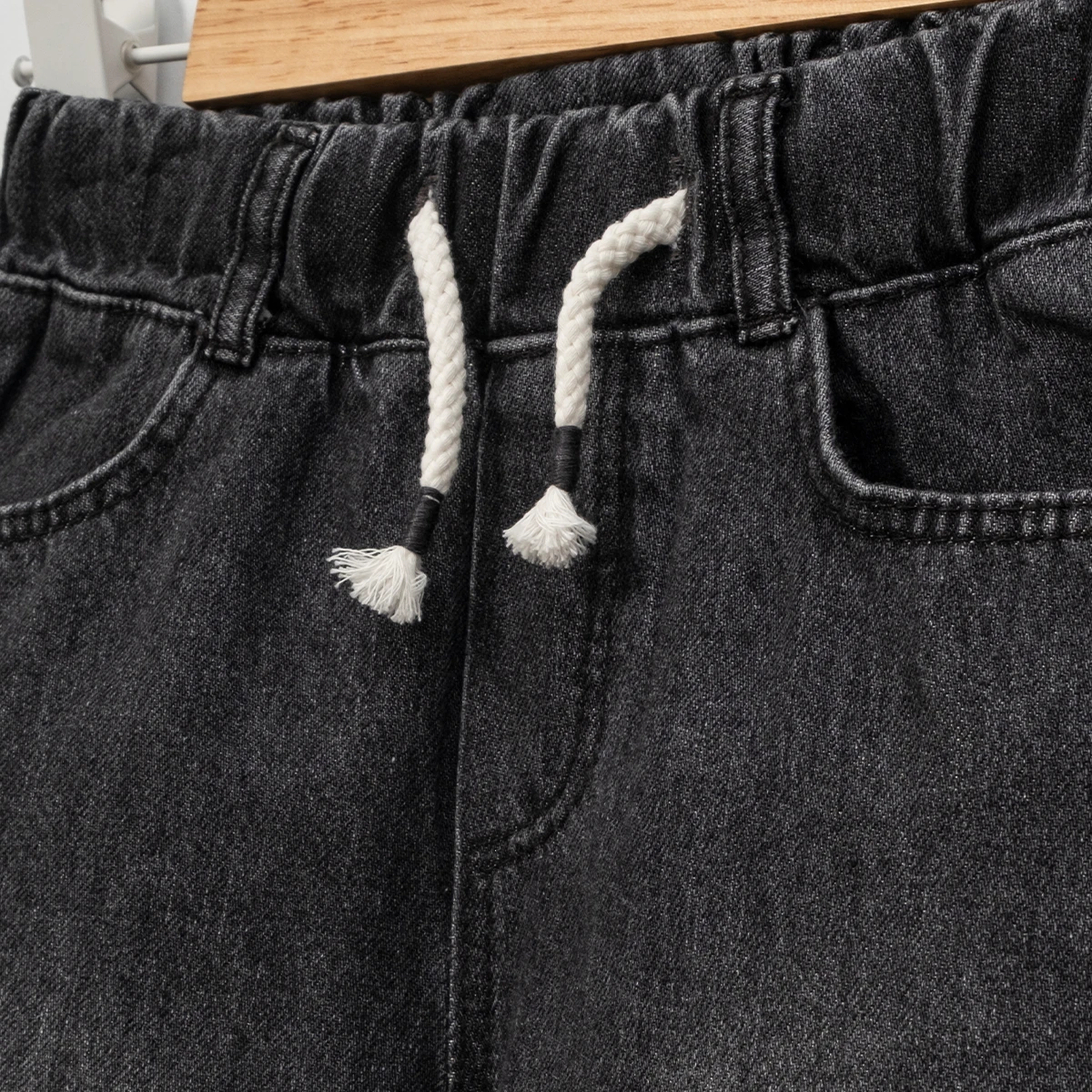 ERKEK 1-4 YAŞ CEP BASKILI KOT PANTOLON