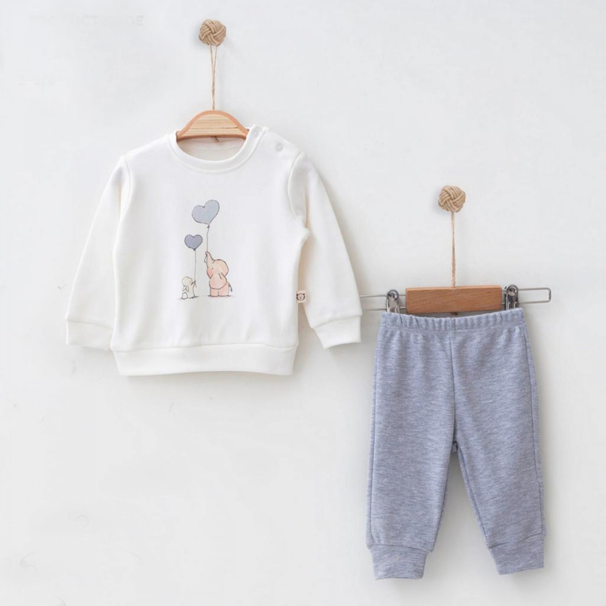 FİL BASKILI İKİLİ TAKIM 