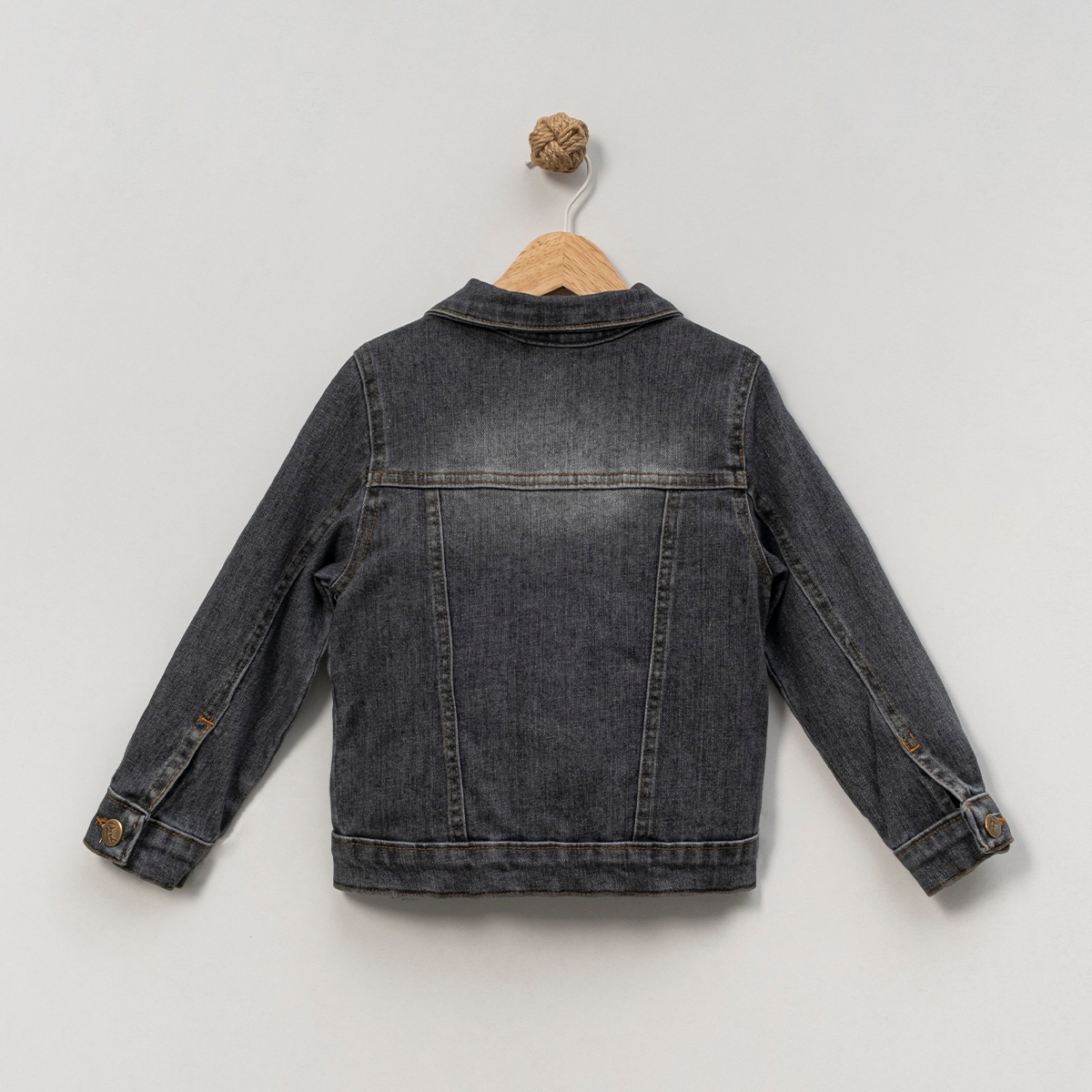 ERKEK ÇOCUK 4-7 YAŞ KOT CEKET - FÜME