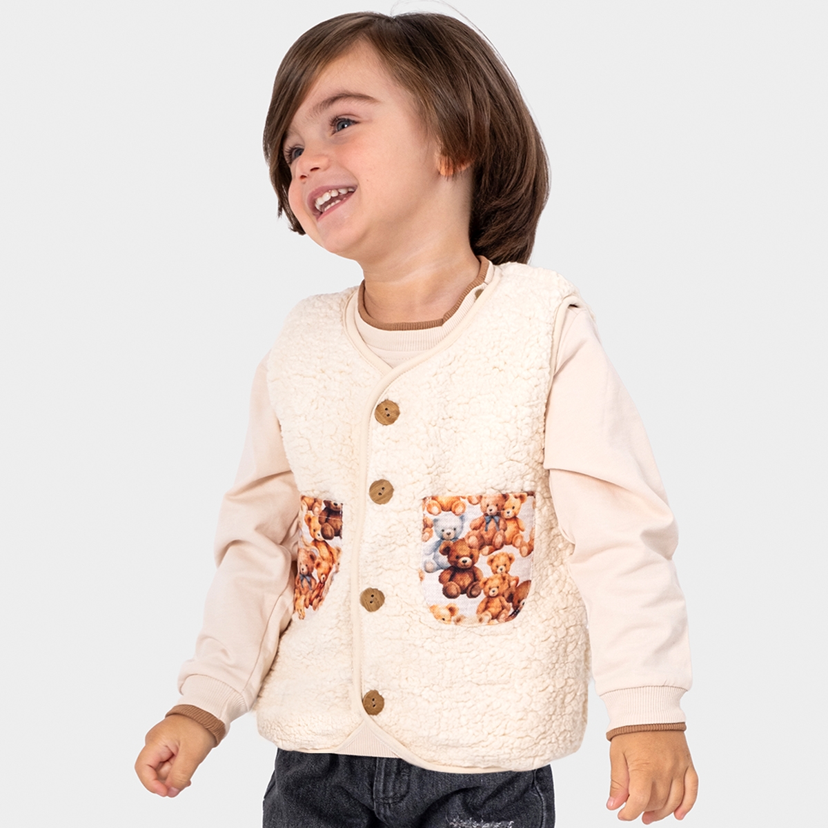 УНИСЕКС 1–4 ЛЕТ WELSOFT ЖИЛЕТ