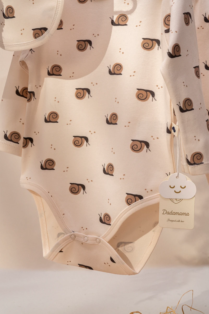 UNISEX BEBEK %100 PAMUK SALYANGOZ 