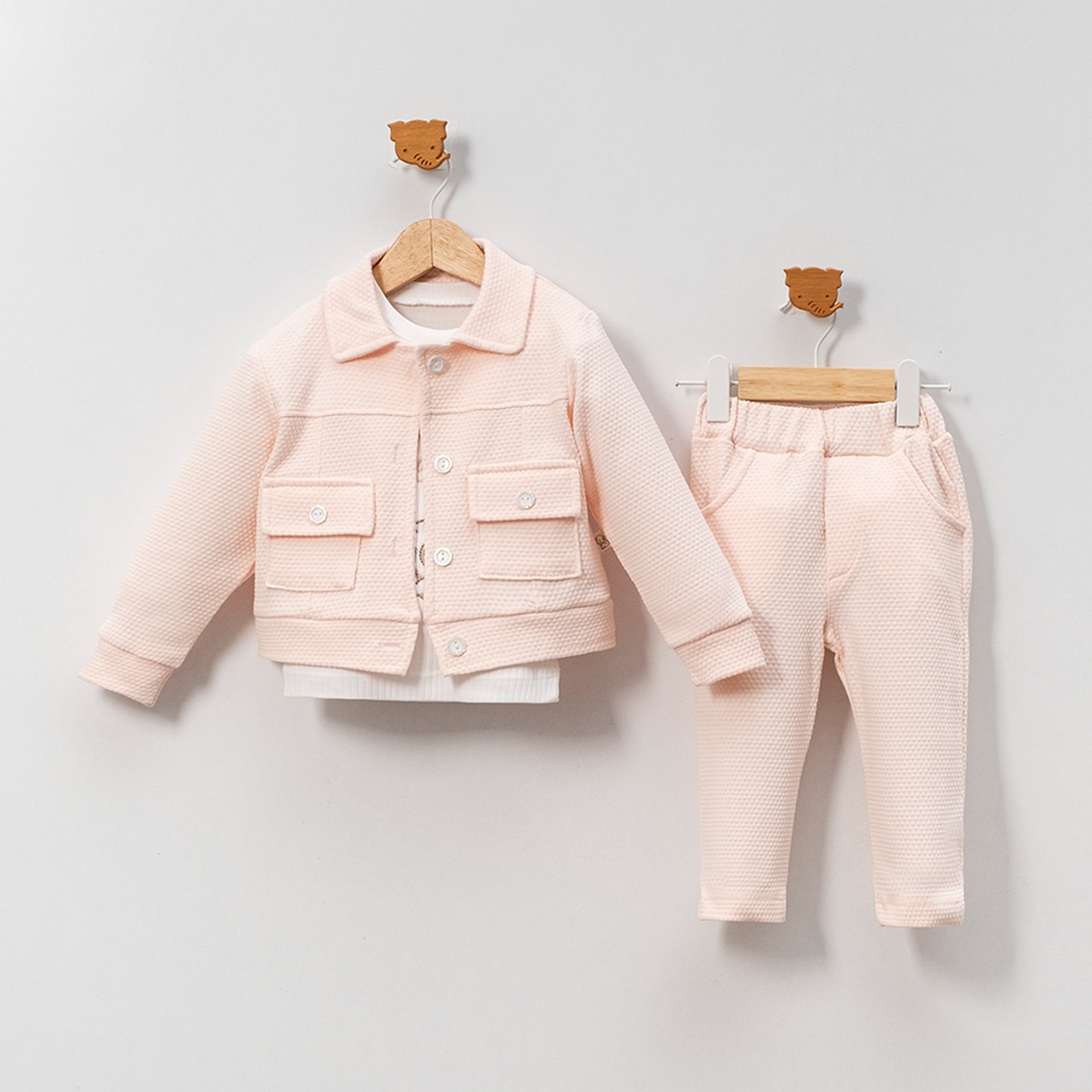 KIZ ÇOCUK 12-18-24 AY 3 LÜ TAKIM -