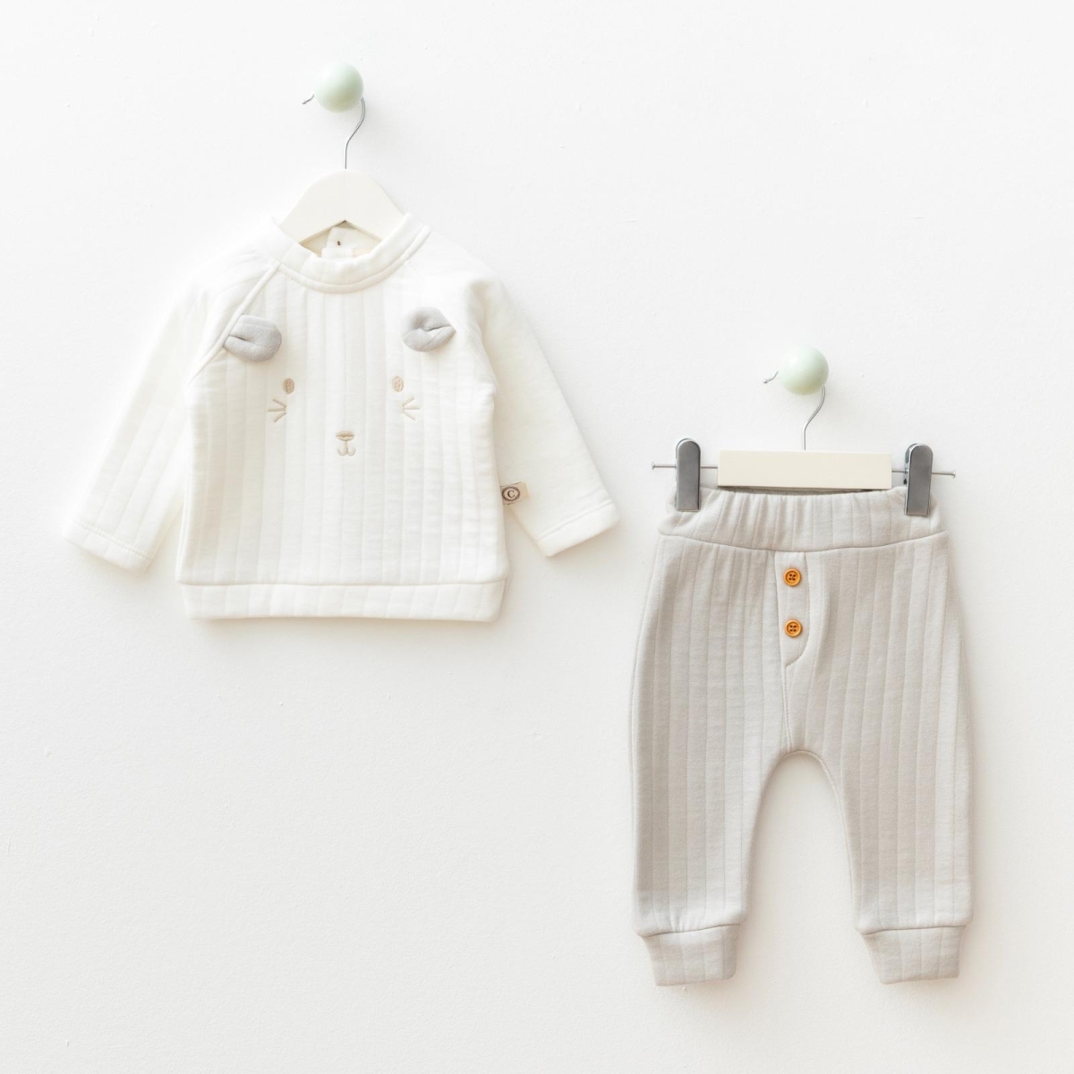 ERKEK BEBEK 6-18 AY KAPİTONE 2Lİ TAKIM -