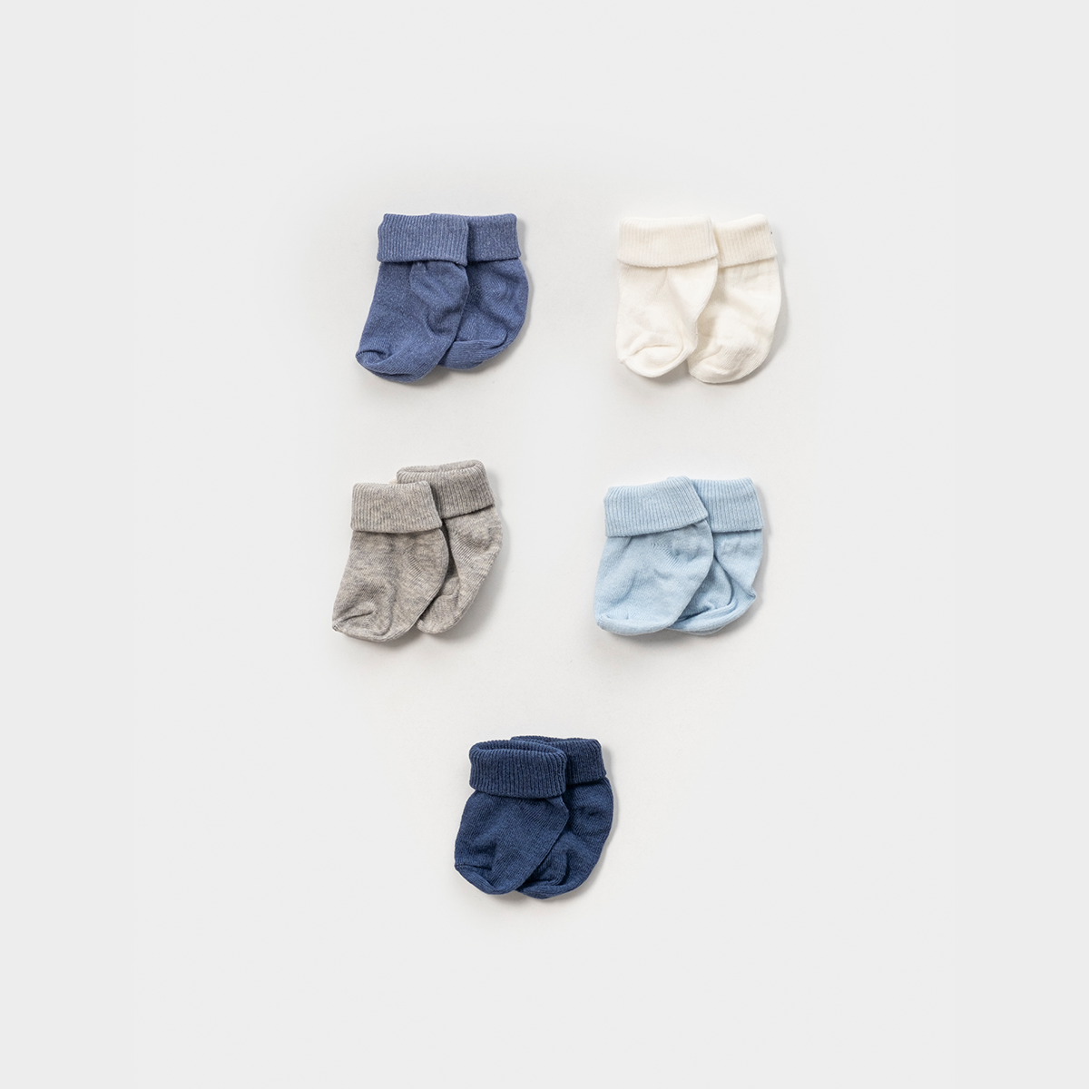 ERKEK ÇOCUK 0/3-3/6 AY 5Lİ ÇORAP 12Lİ KUTU