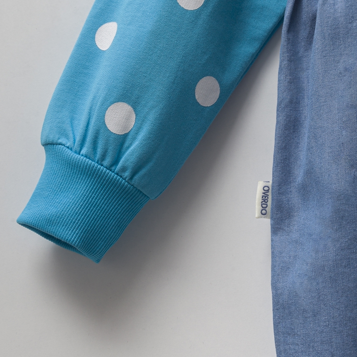 PUANTİYE BASKILI KIZ ELBİSE 