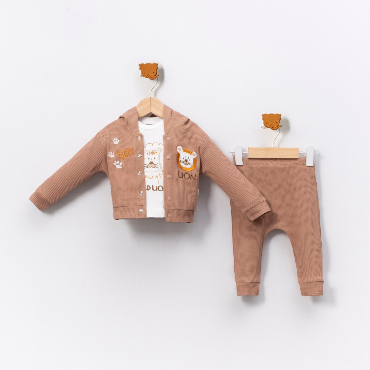 ERKEK BEBEK 9-24 AY HIRKALI 3 LÜ TAKIM 