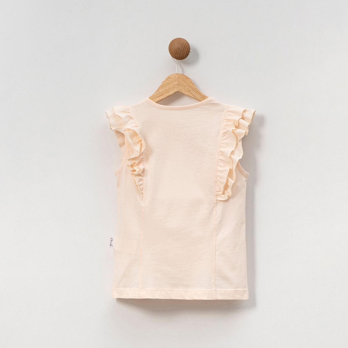 KIZ ÇOCUK 5-8 YAŞ FLOWER DETAYLI T-SHİRT 