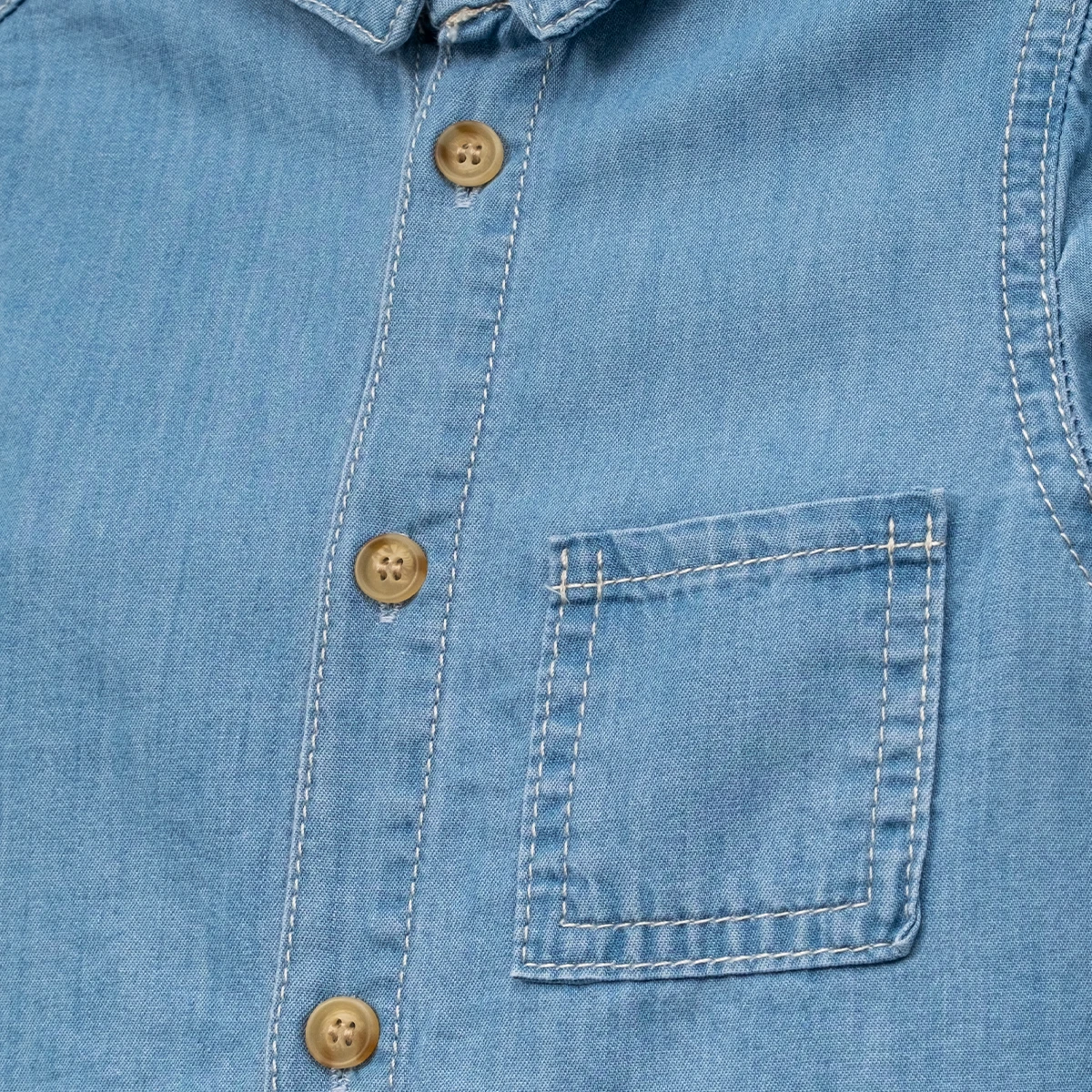 ERKEK ÇOCUK 1-4 YAŞ KOT GÖMLEK 