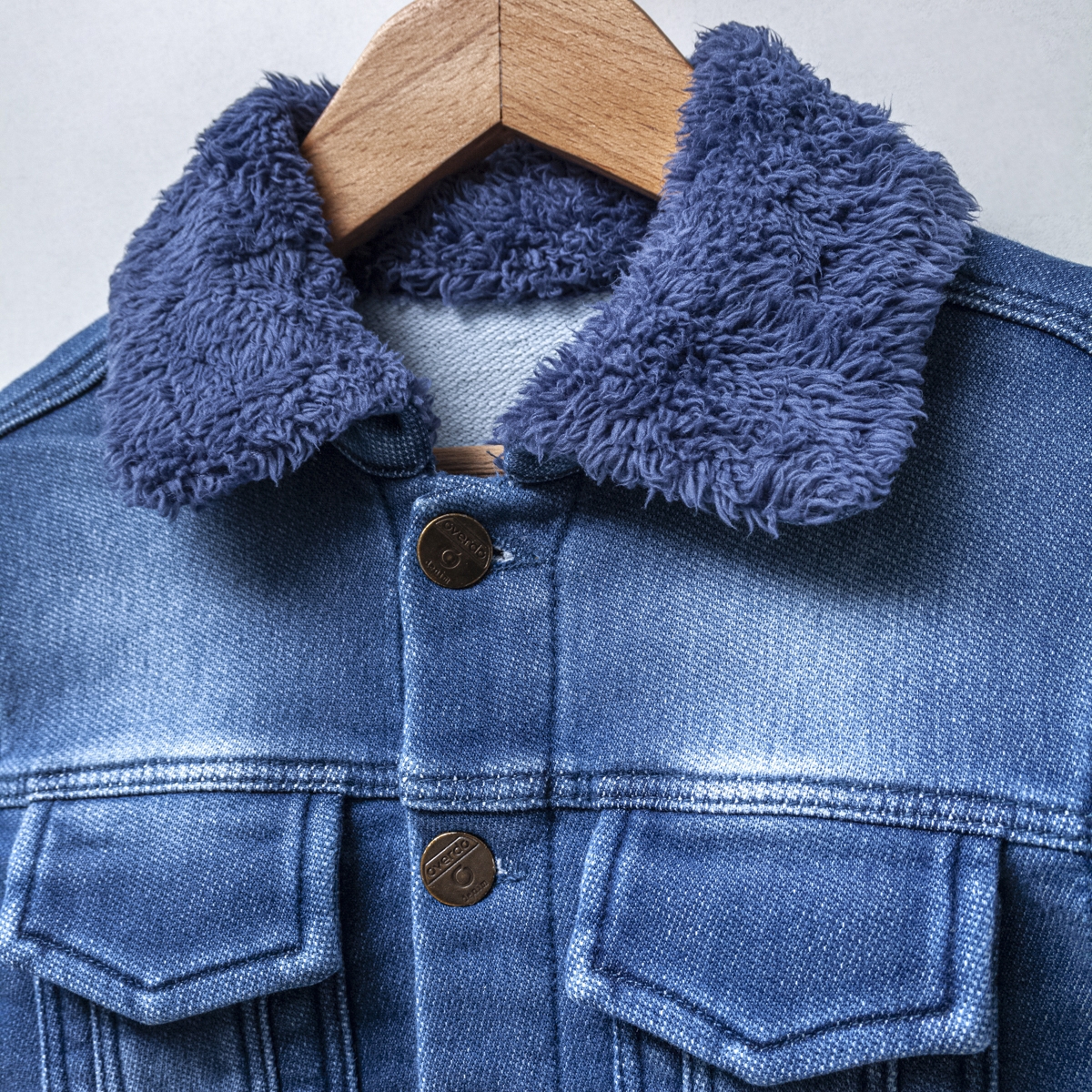 ДЕВОЧКА 1–4 ГОДА ДЖИНСОВАЯ КУРТКА С ПРИНТОМ