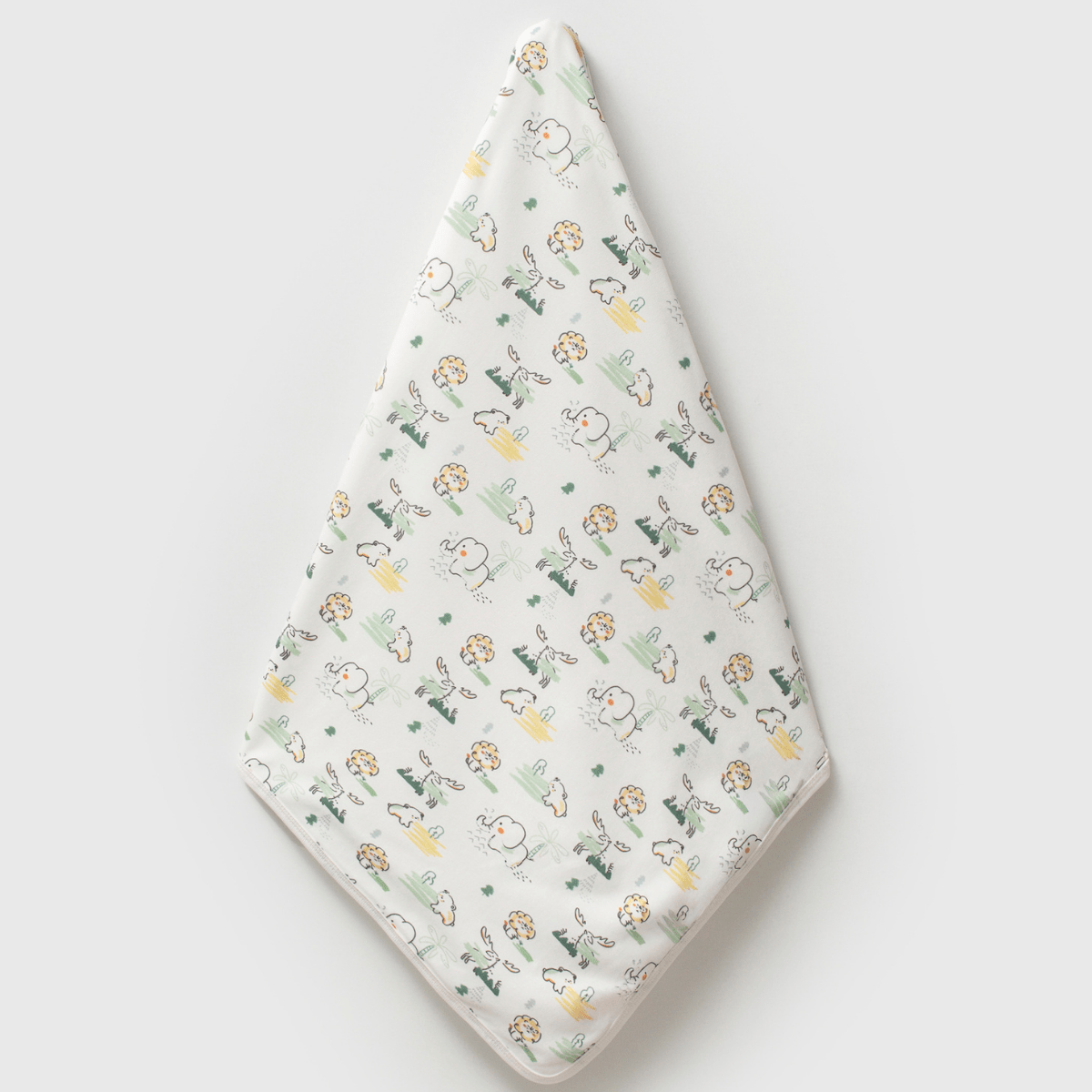 SAFARİ DESENLİ 100 PAMUK BEBEK BATTANİYESİ - RENKLİ
