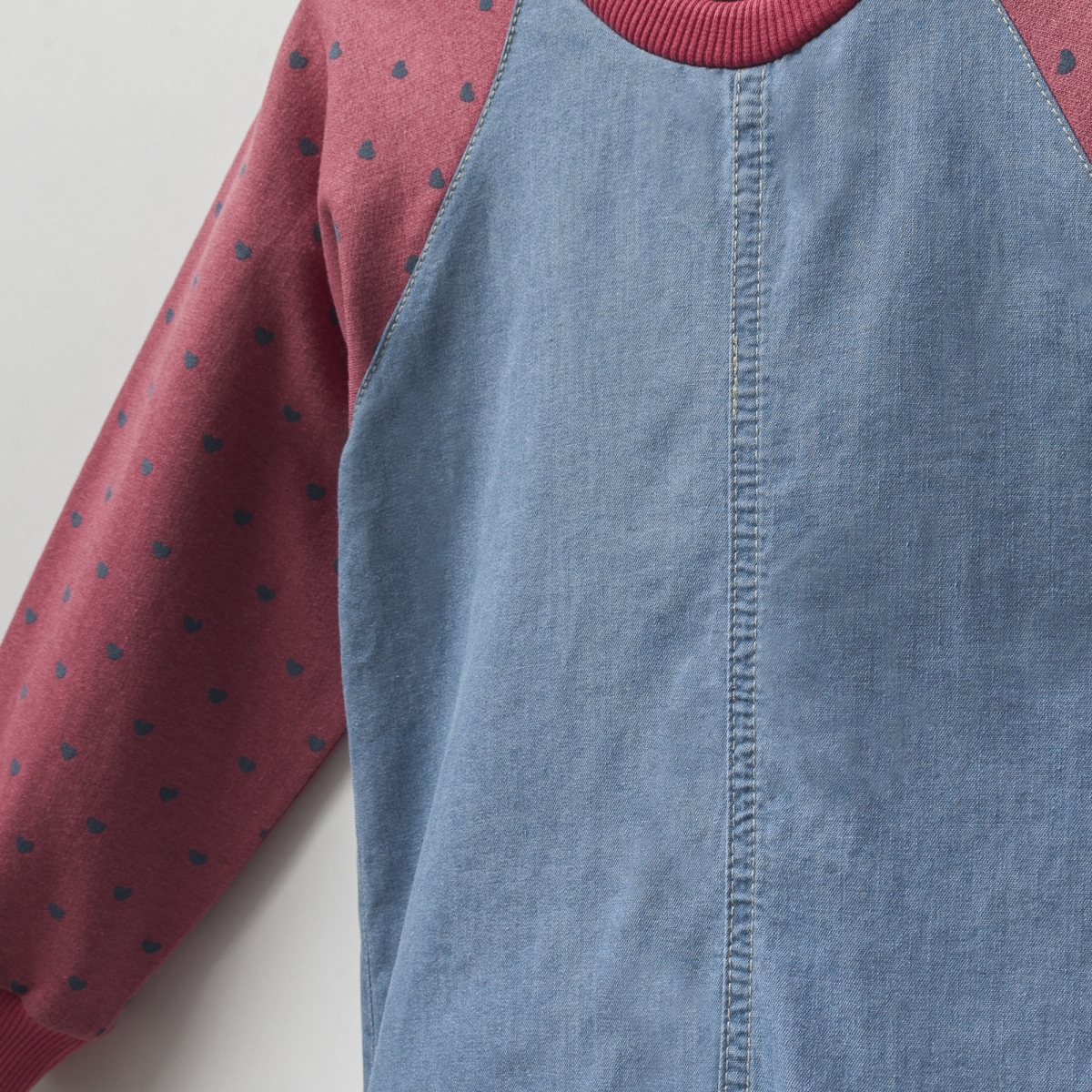 OVERDO BASKILI KOT ELBİSE 