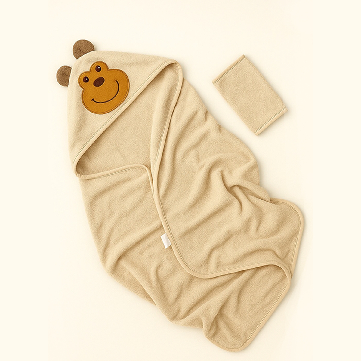 FİGÜRLÜ BEBEK HAVLUSU 85X90 CM -