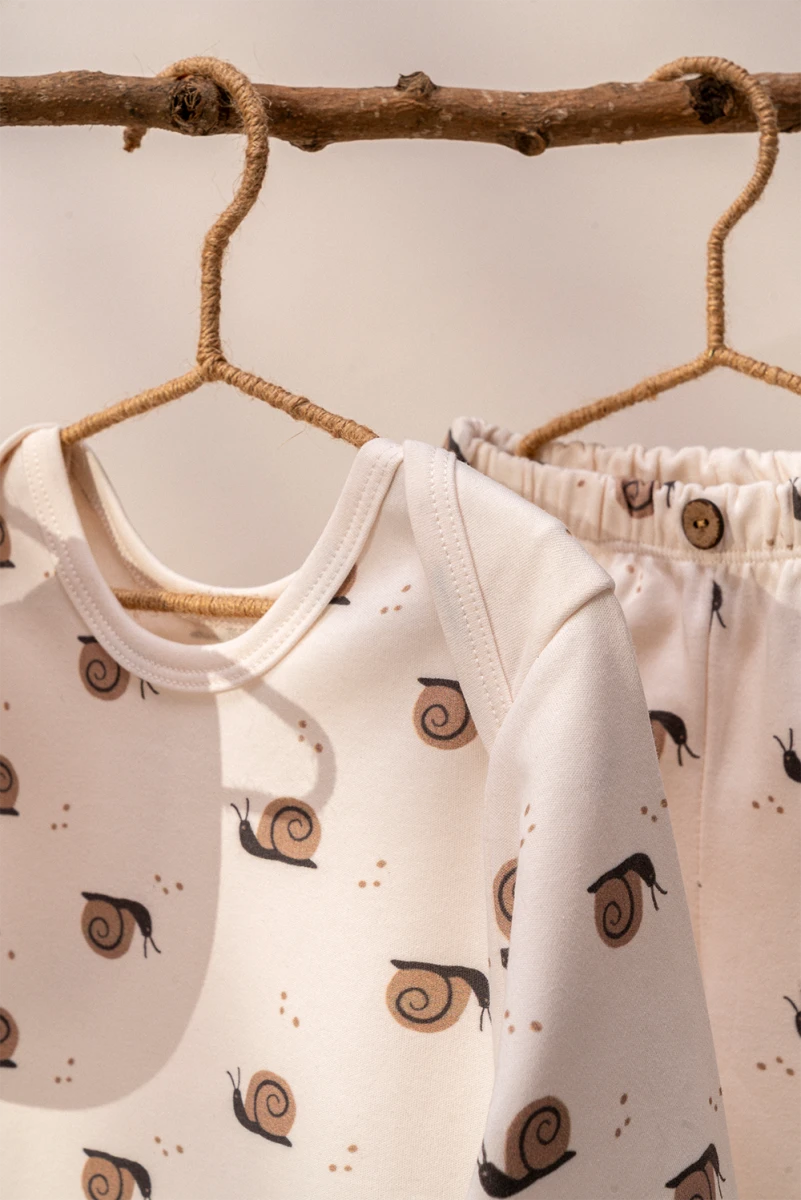 UNISEX BEBEK %100 PAMUK SALYANGOZ 
