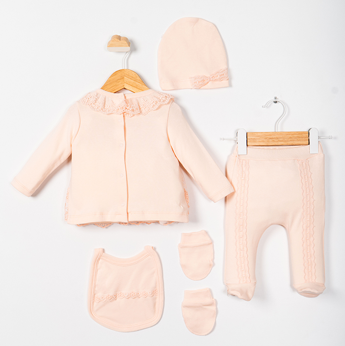 KIZ BEBEK 0-3 AY 5 Lİ SET 