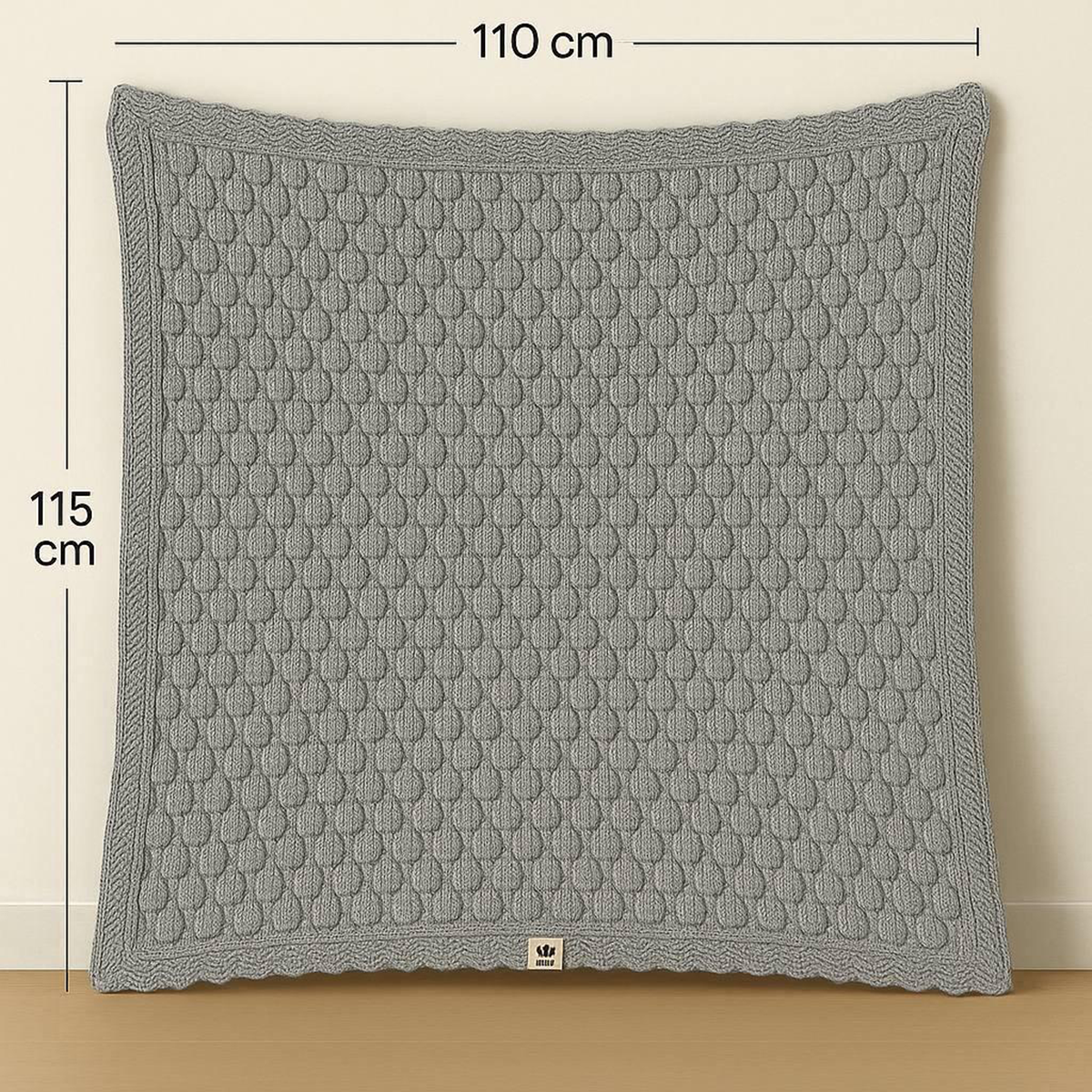 UNISEX TRİKO YÜN BATTANİYE 110*115 CM