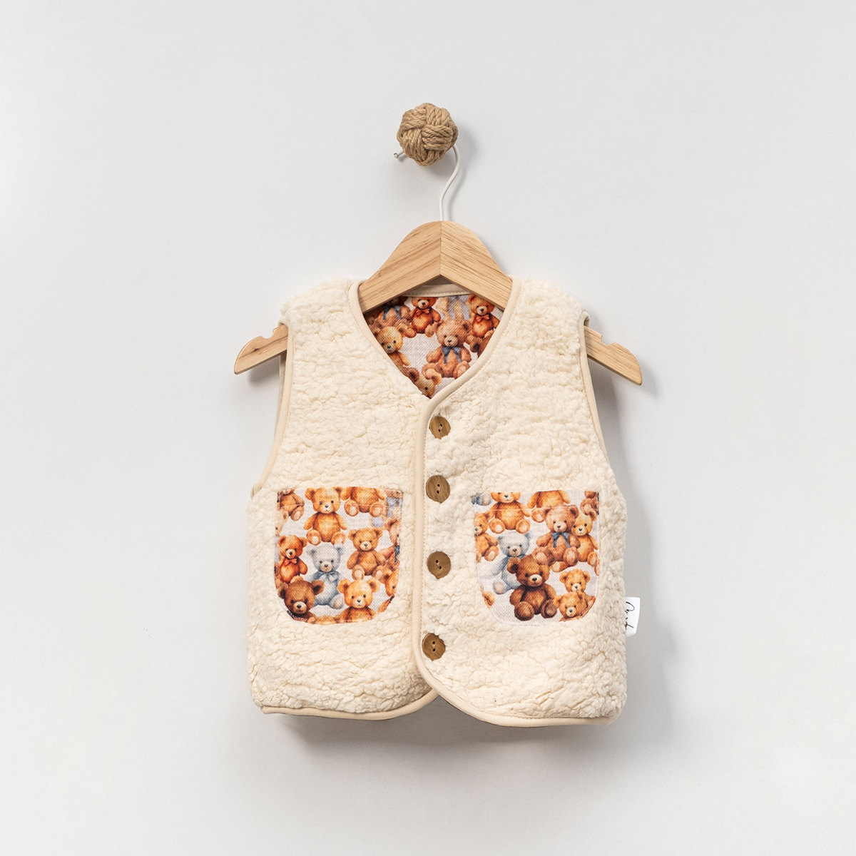 UNISEX ÇOCUK 1-4 YAŞ WELSOFT ASTARLI YELEK -