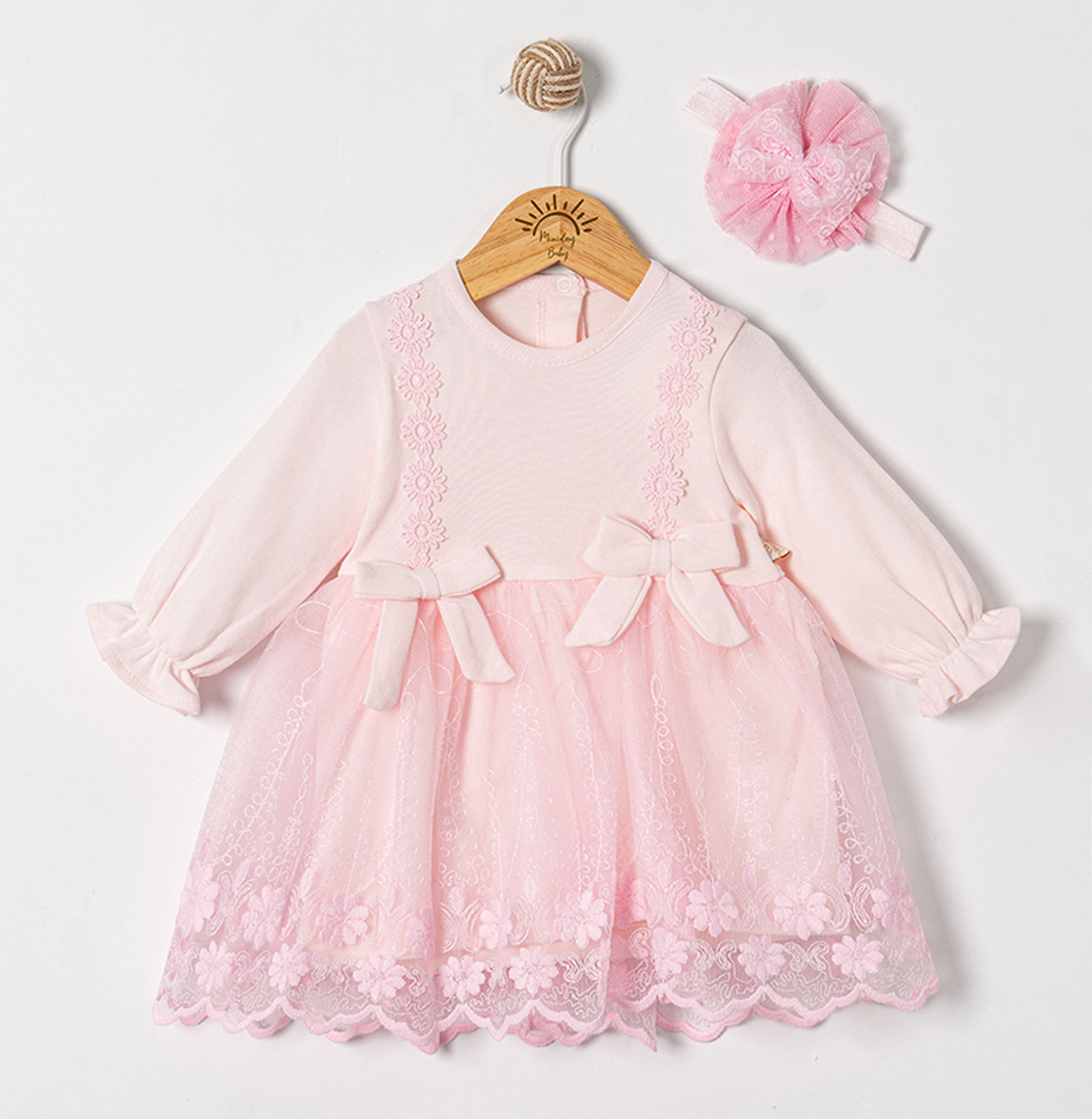 KIZ BEBEK 3-12 AY ELBİSE