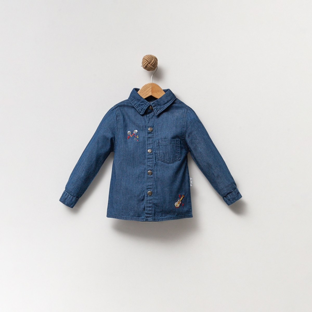 UNISEX 1-4 AGE DENIM SHIRT