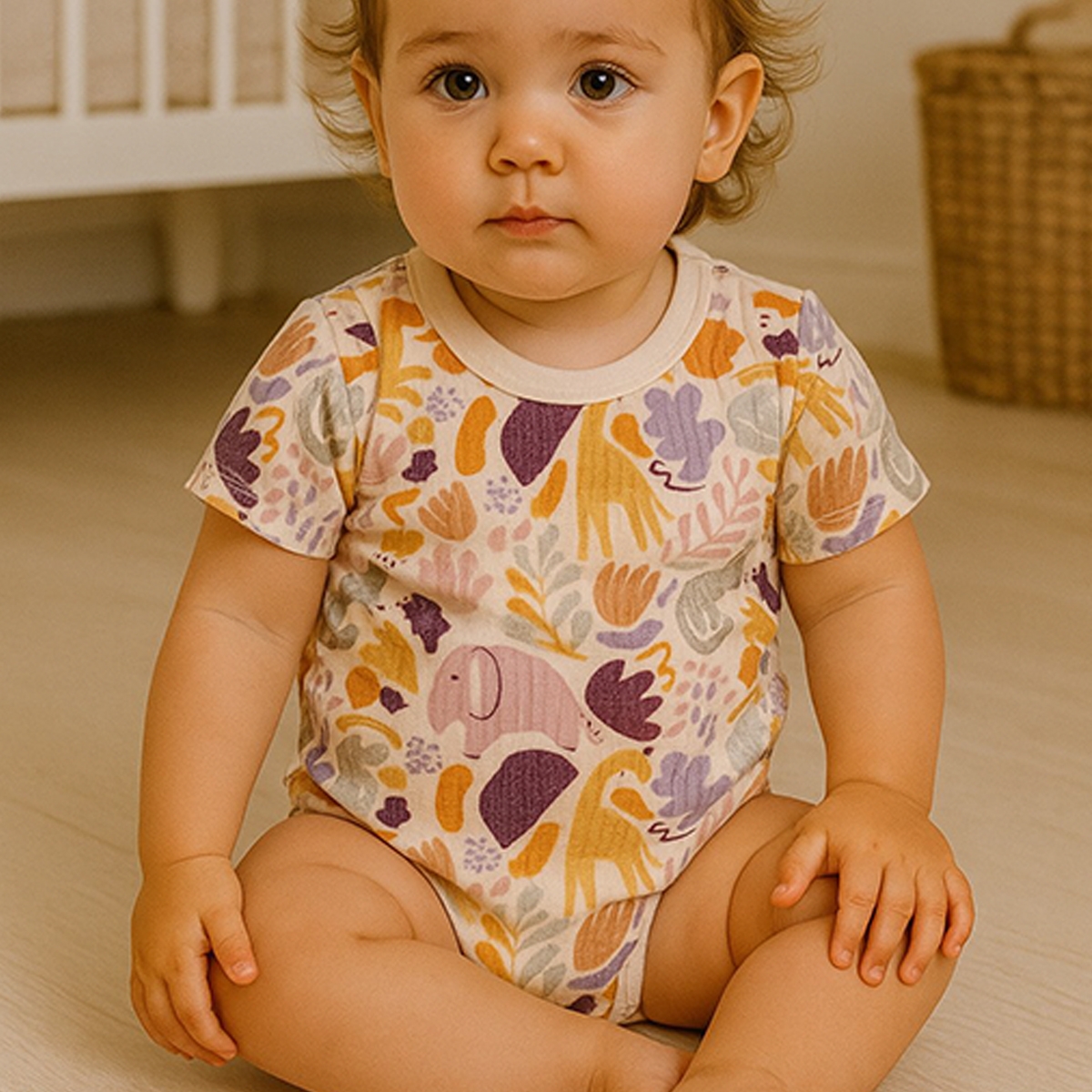 BEBEK 3-18 AY DESENLİ KAŞKORSE BODY 