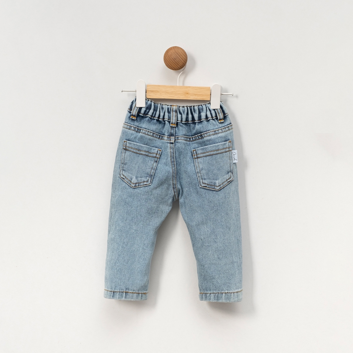 BOY CHILD 1-4 AGE EMBROIDERED JEANS