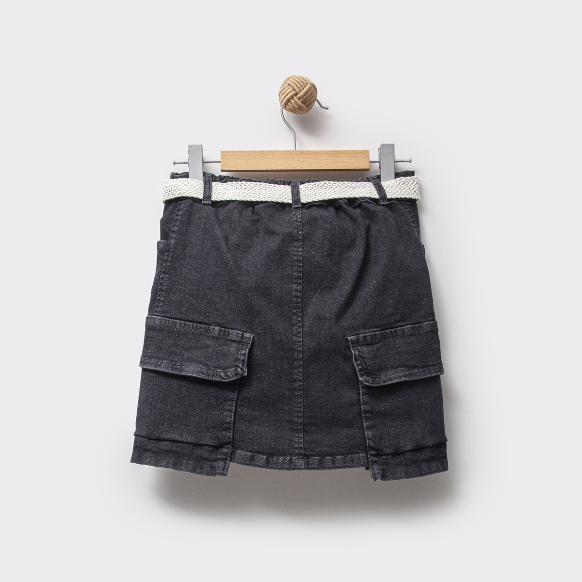 OVD KIZ ÇOCUK 5-8 CEPLİ KOT ETEK 