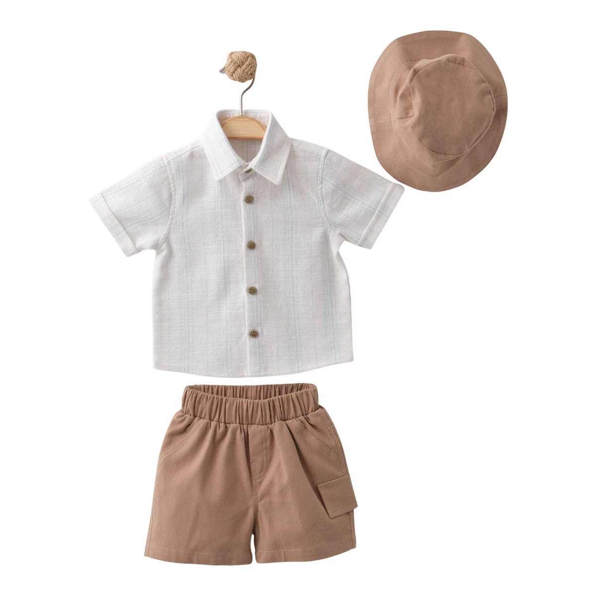 ERKEK ÇOCUK 6-24 AY 3LÜ TAKIM 