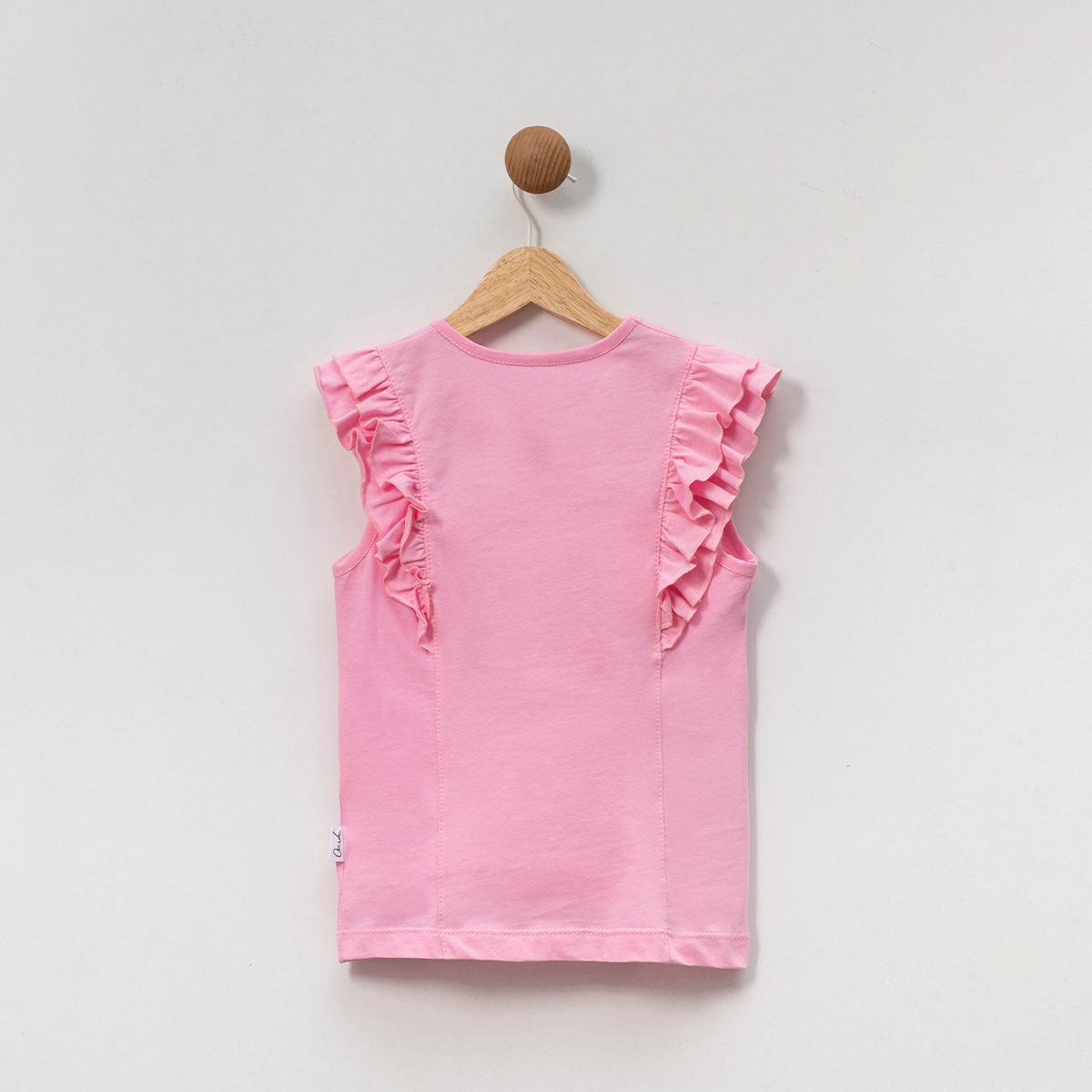 GIRL'S 5-8 AGE FLOWER T-SHIRT