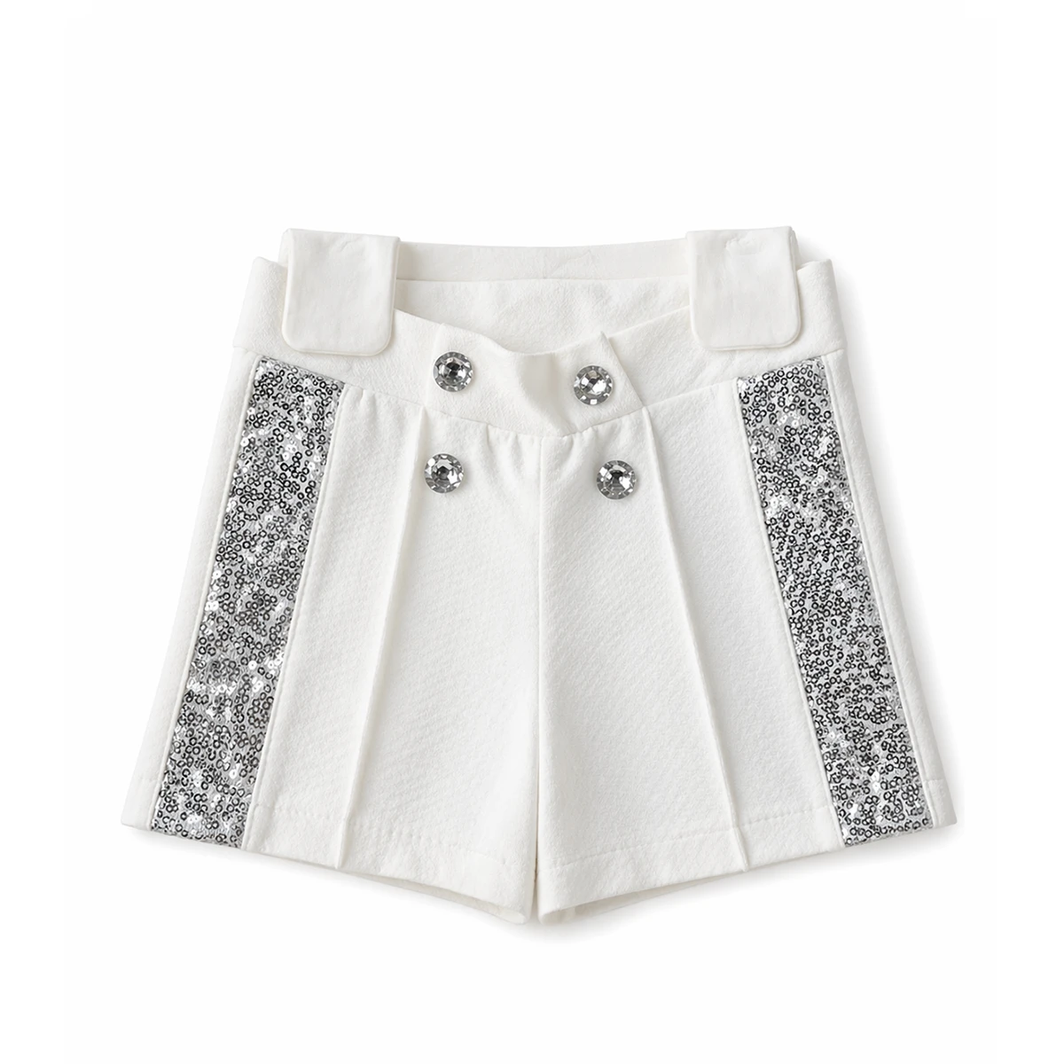 KIZ BEBEK 6-18 AY İŞLEMELİ ŞORTLU KISA KOL TAKIM 