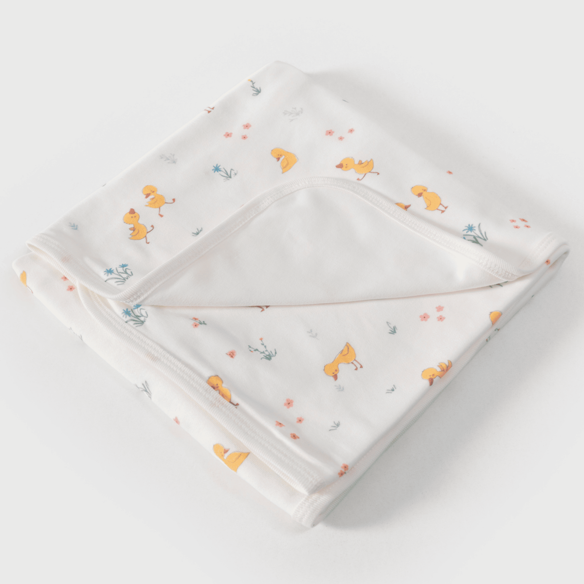 ÖRDEK DESENLİ 100 PAMUK BEBEK BATTANİYESİ - RENKLİ