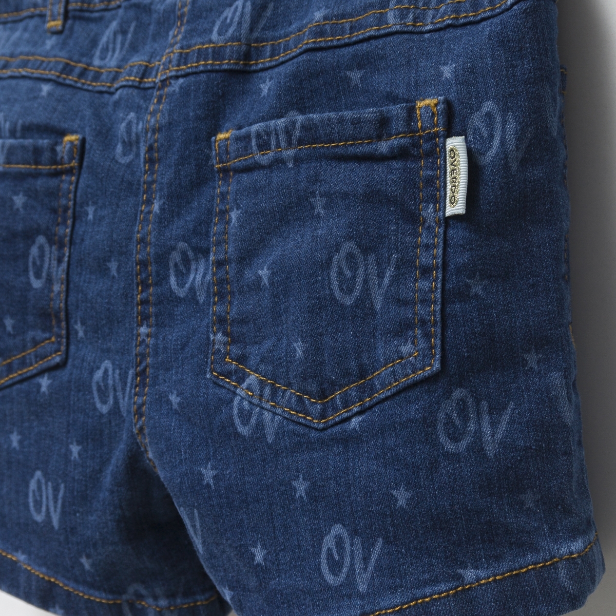 KIZ 6-9 YAŞ KOT ŞORT 