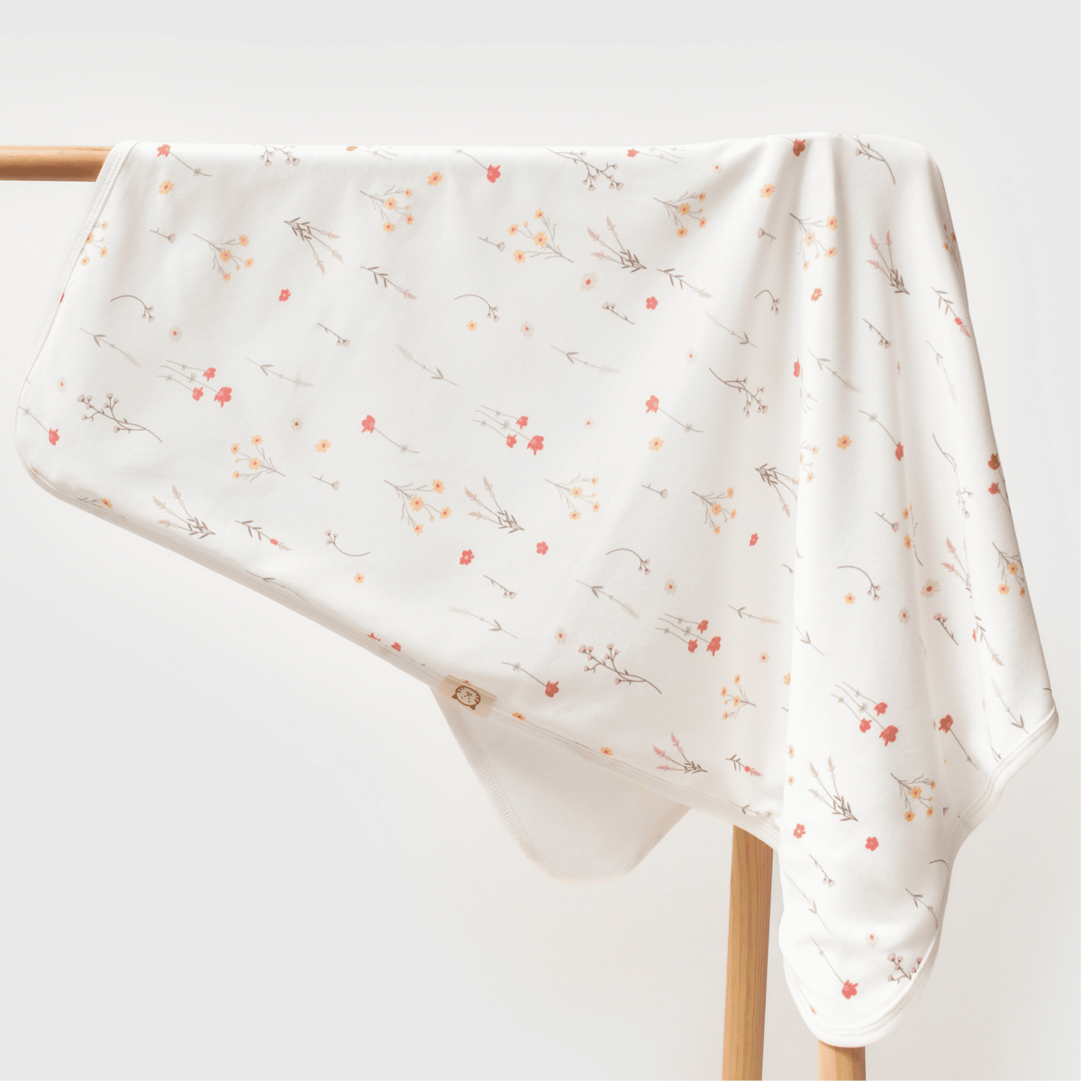 FLORAL ÇİÇEK DESENLİ 100 PAMUK BEBEK BATTANİYESİ - RENKLİ