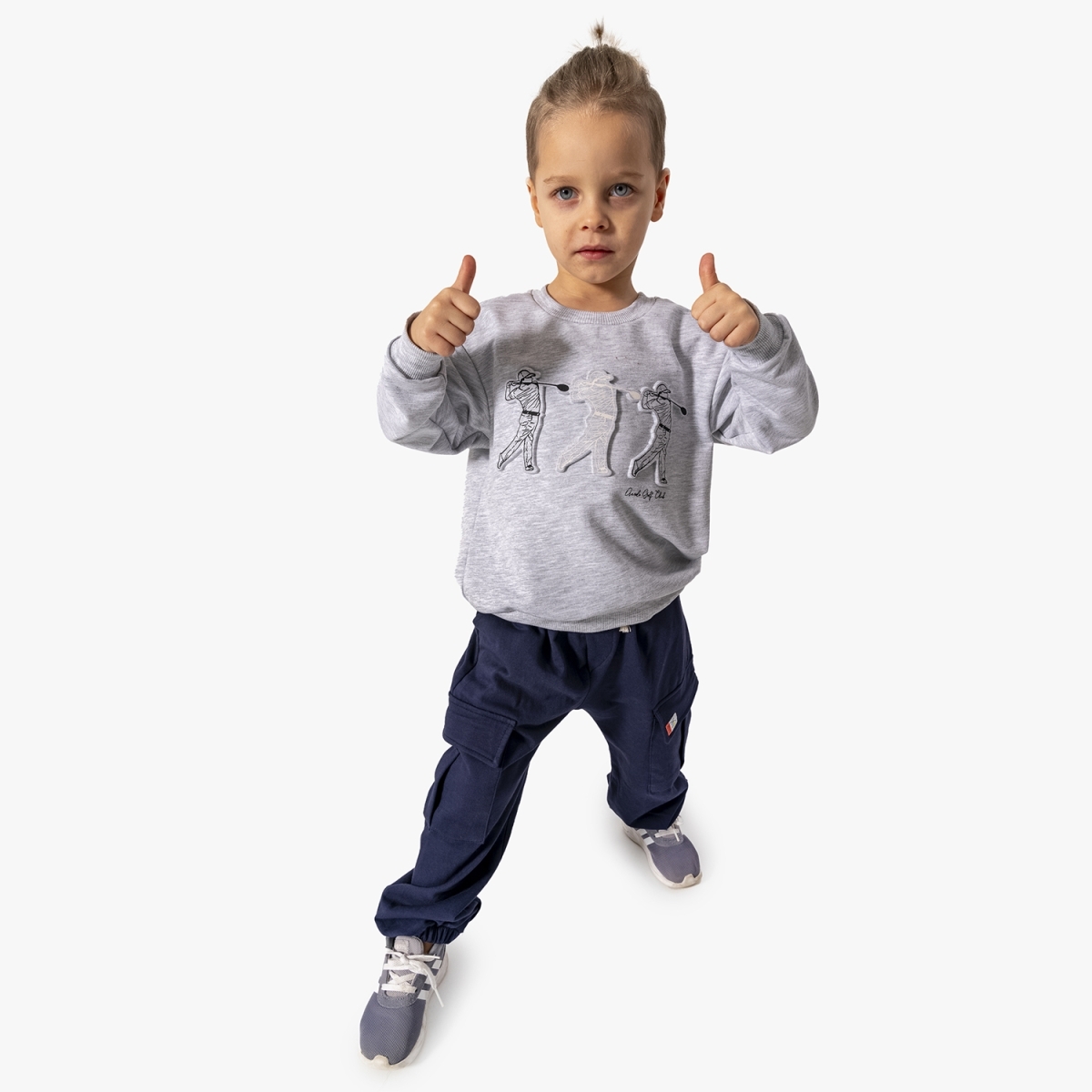  ERKEK 5-8 YAŞ BASKILI SWEAT 