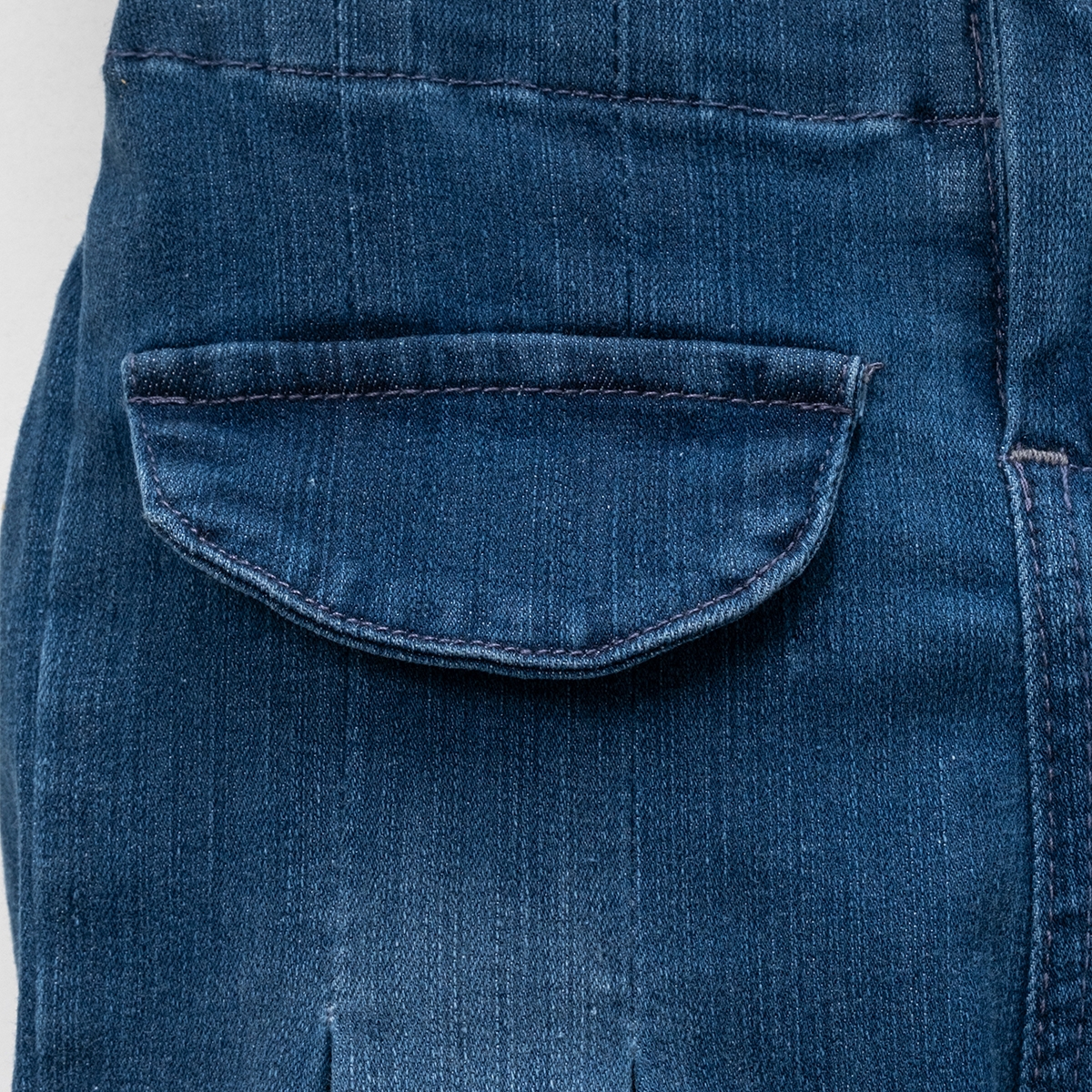 KIZ ÇOCUK 5-8 YAŞ PİLELİ KOT PANTOLON 