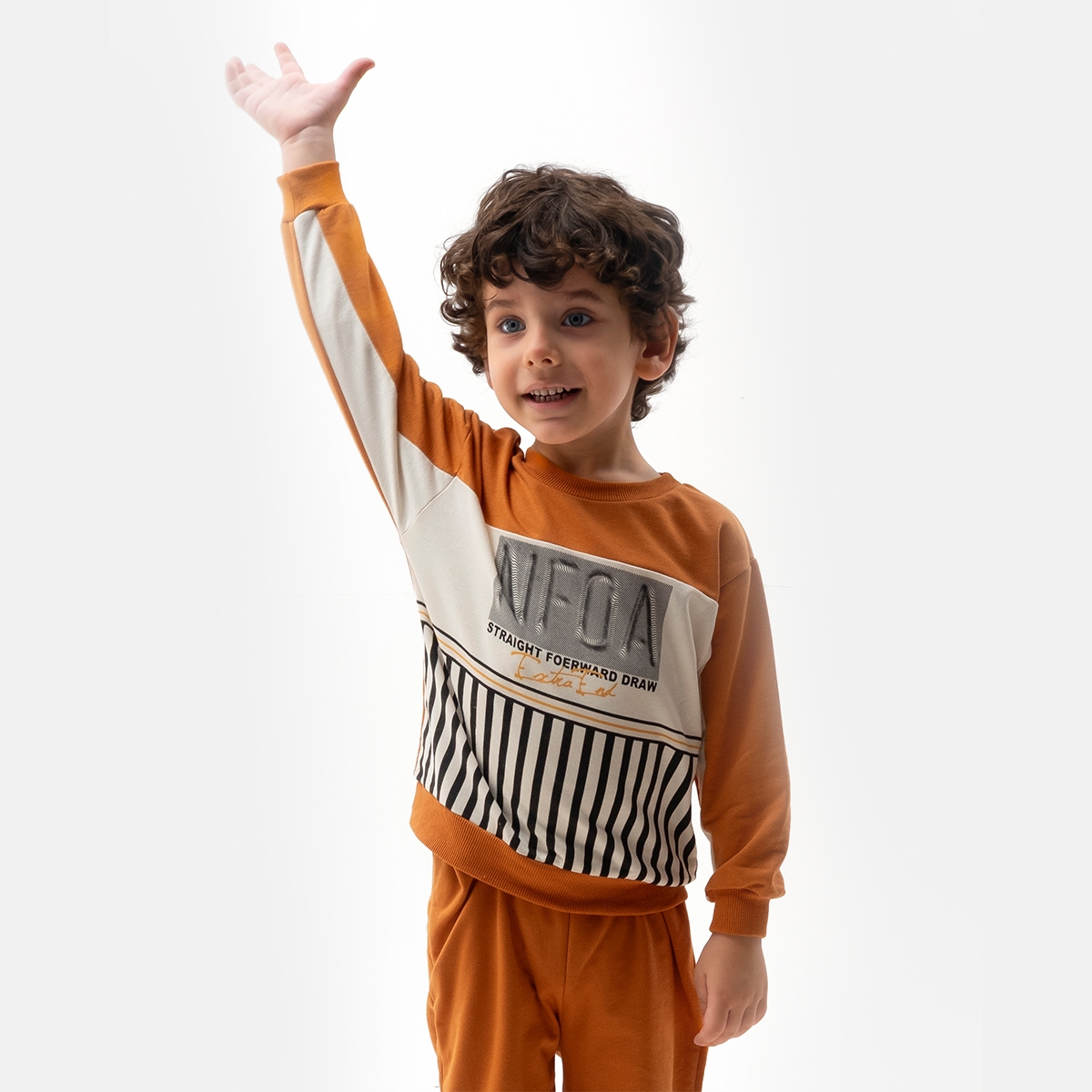 BOY CHILD 2-5 AGE PRINTED TRACKSUIT -