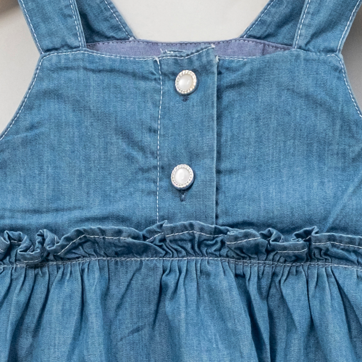 KIZ ÇOCUK  9-24 AY GÖMLEK KOT ELBİSE 