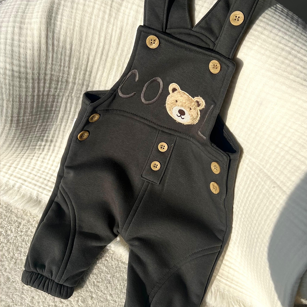 МАЛЬЧИК 9-24 МЕСЯЦЕВ КОМБИНЕЗОН С НАЧЕСОМ