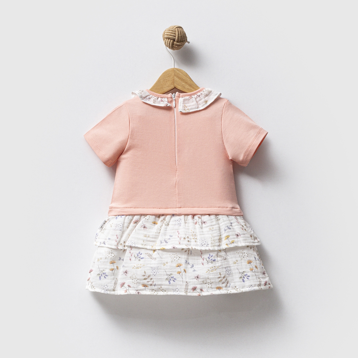 ДЕВОЧКА 1-4 ЛЕТ ПЛАТЬЕ С КОРОТКИМ РУКАВОМ 