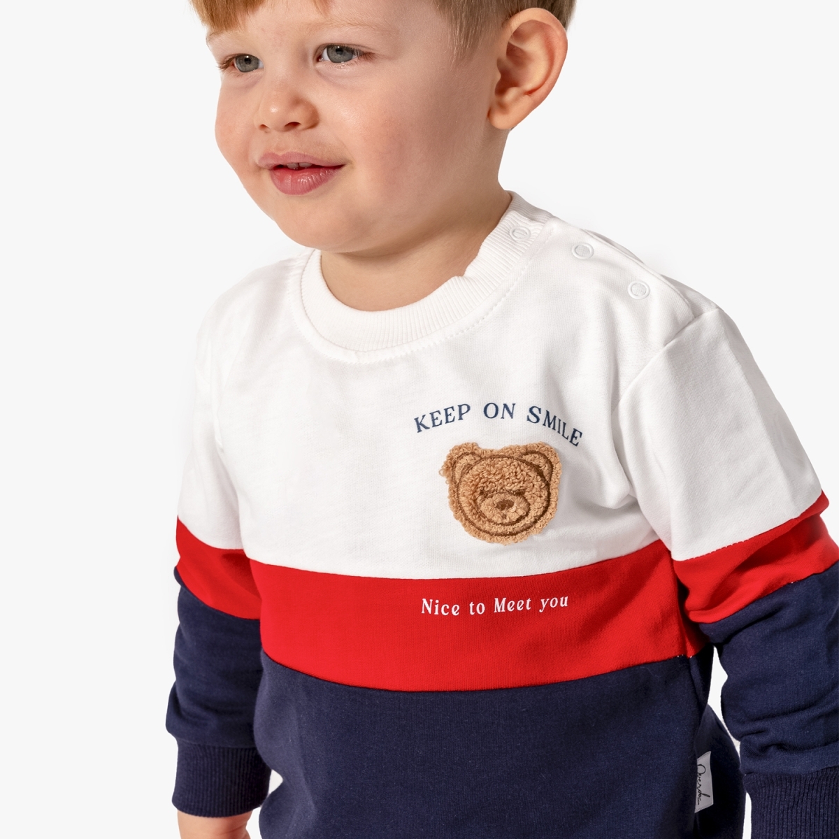 ERKEK ÇOCUK 1-4 YAŞ NAKIŞLI İKİLİ TAKIM