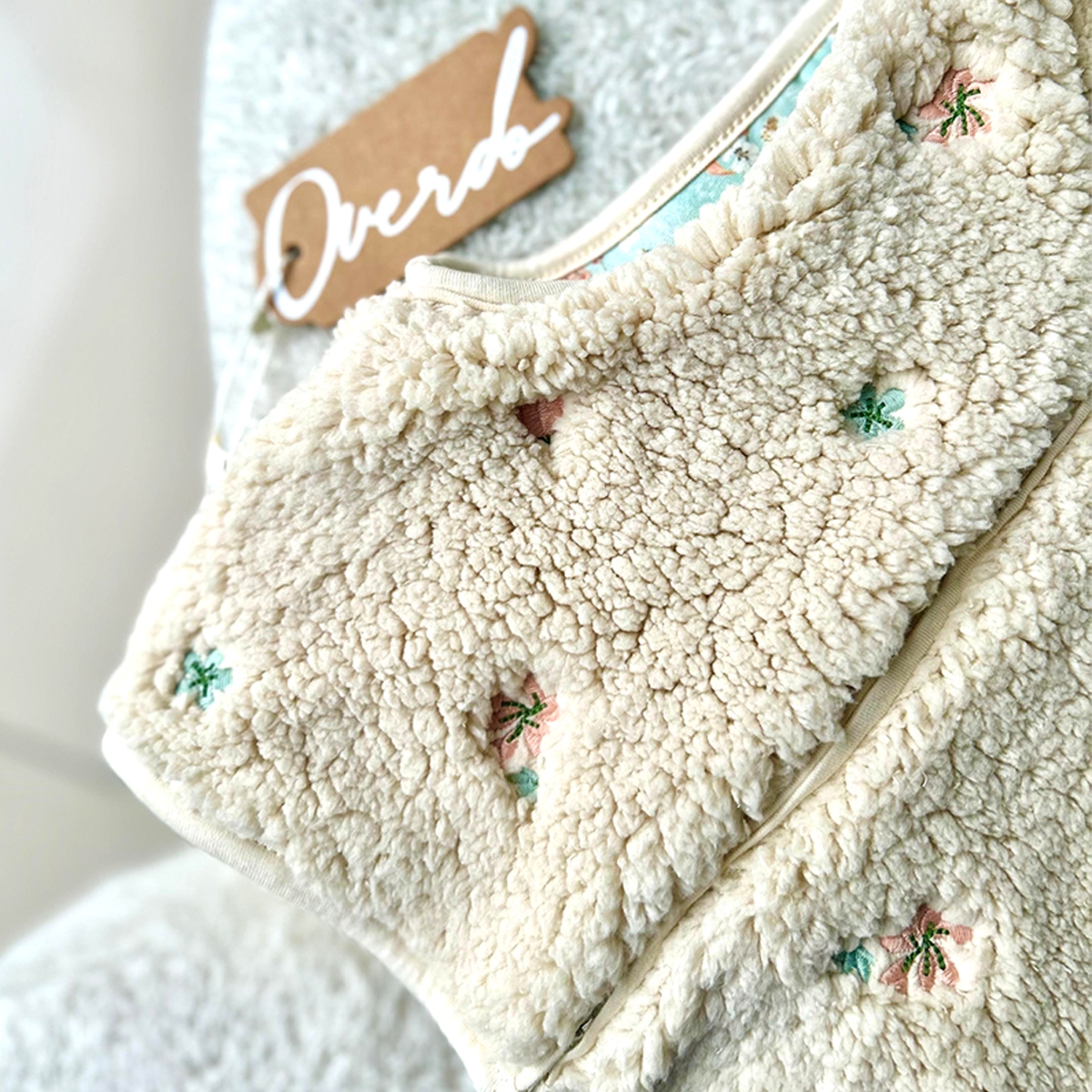 ДЕВОЧЕКA 9-36 МЕСЯЦЕВ ЖИЛЕТ С ВЫШИВКОЙ WELSOFT