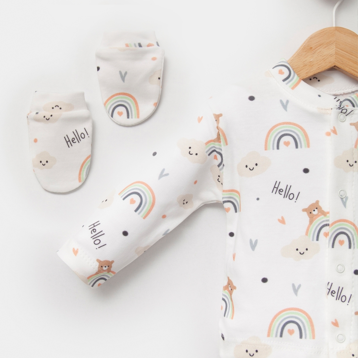 YENİDOĞAN GÖKKUŞAKLI AYICIK 5 Lİ HASTANE ÇIKIŞI 