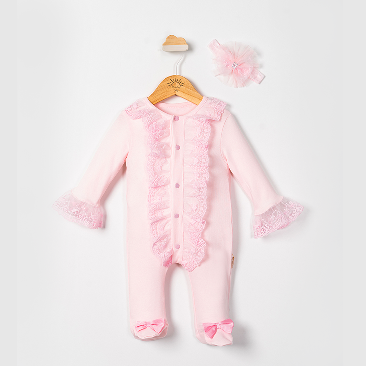 BABY GIRL 0-6 MONTHS RUBBLE JUMPSUIT