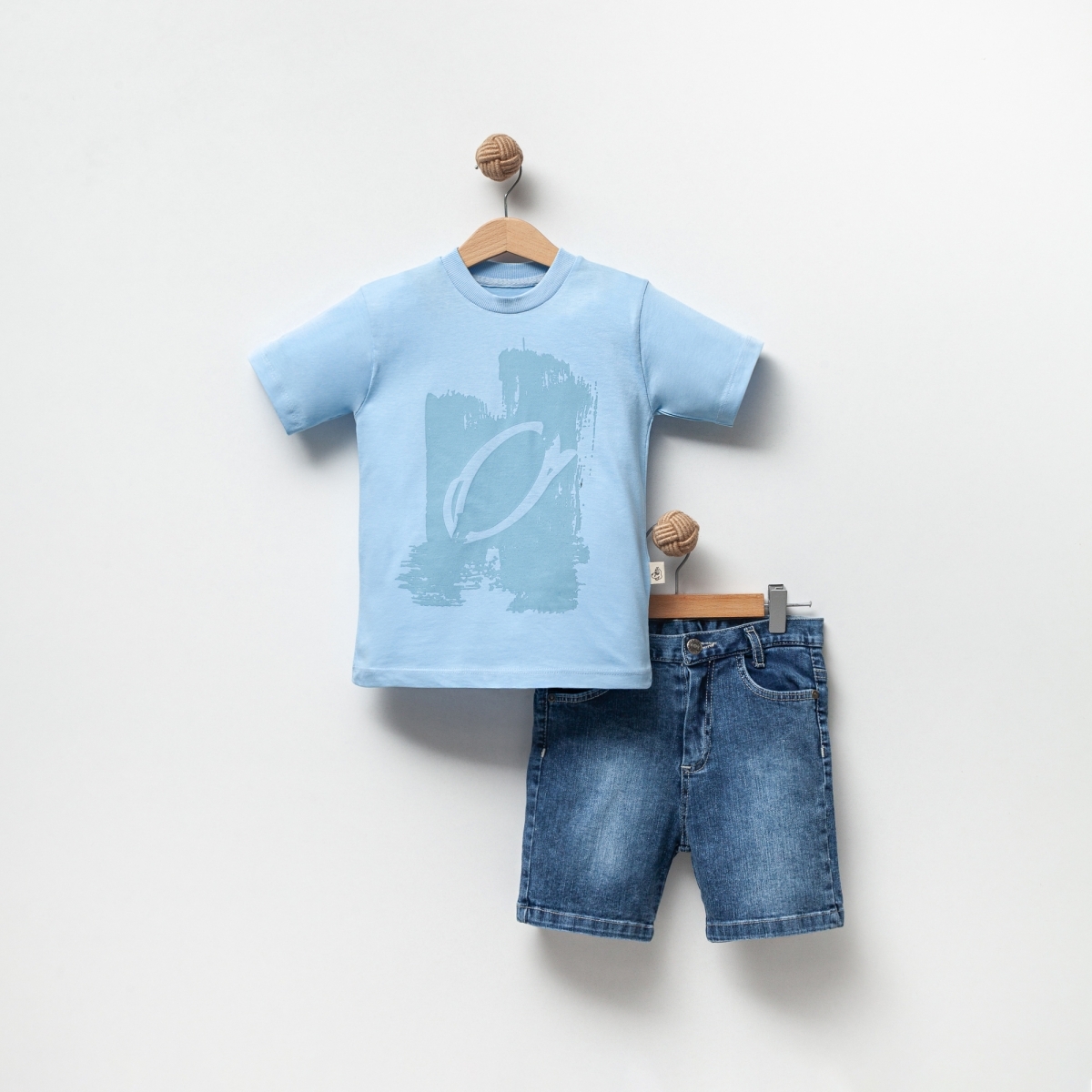 ERKEK 5-8 YAŞ T-SHIRT VE ŞORT İKİLİ TAKIM 