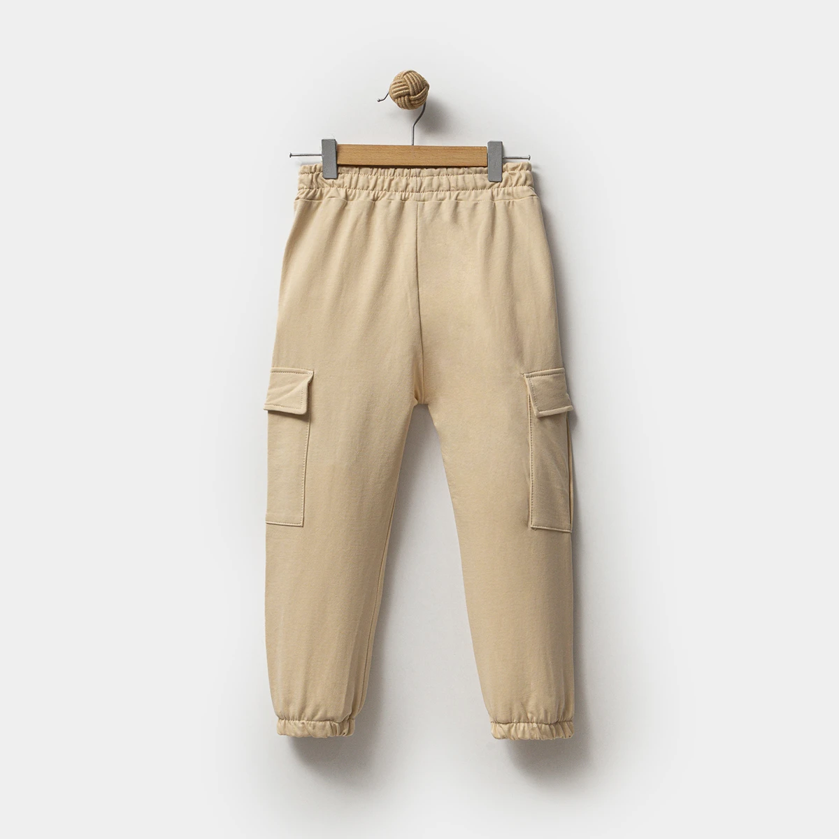 ERKEK ÇOCUK 5-8 YAŞ PAMUKLU 2 İP JOGGER PANTOLON 