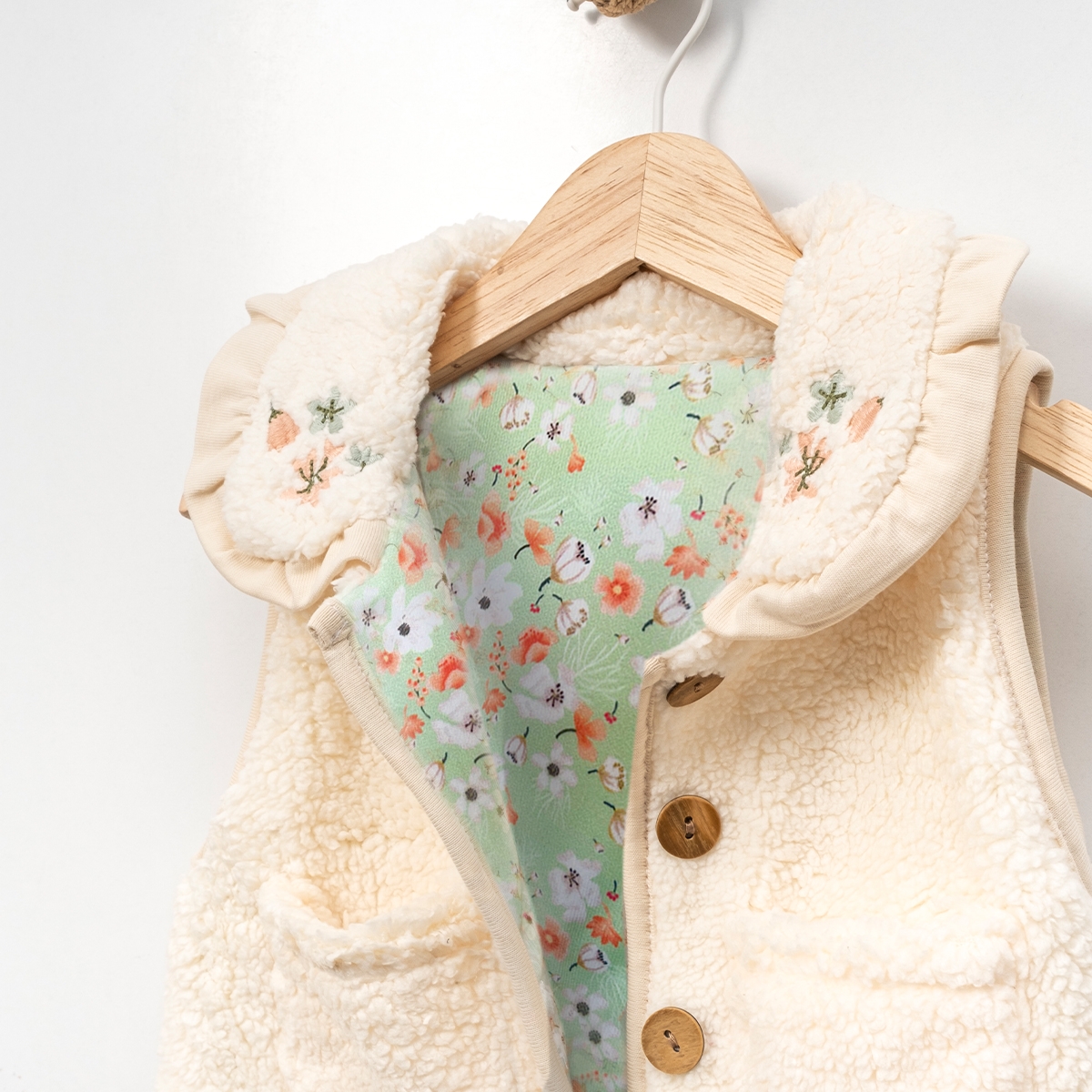 ДЕВОЧКA 1-4 ЛЕТ WELSOFT ЖИЛЕТ 